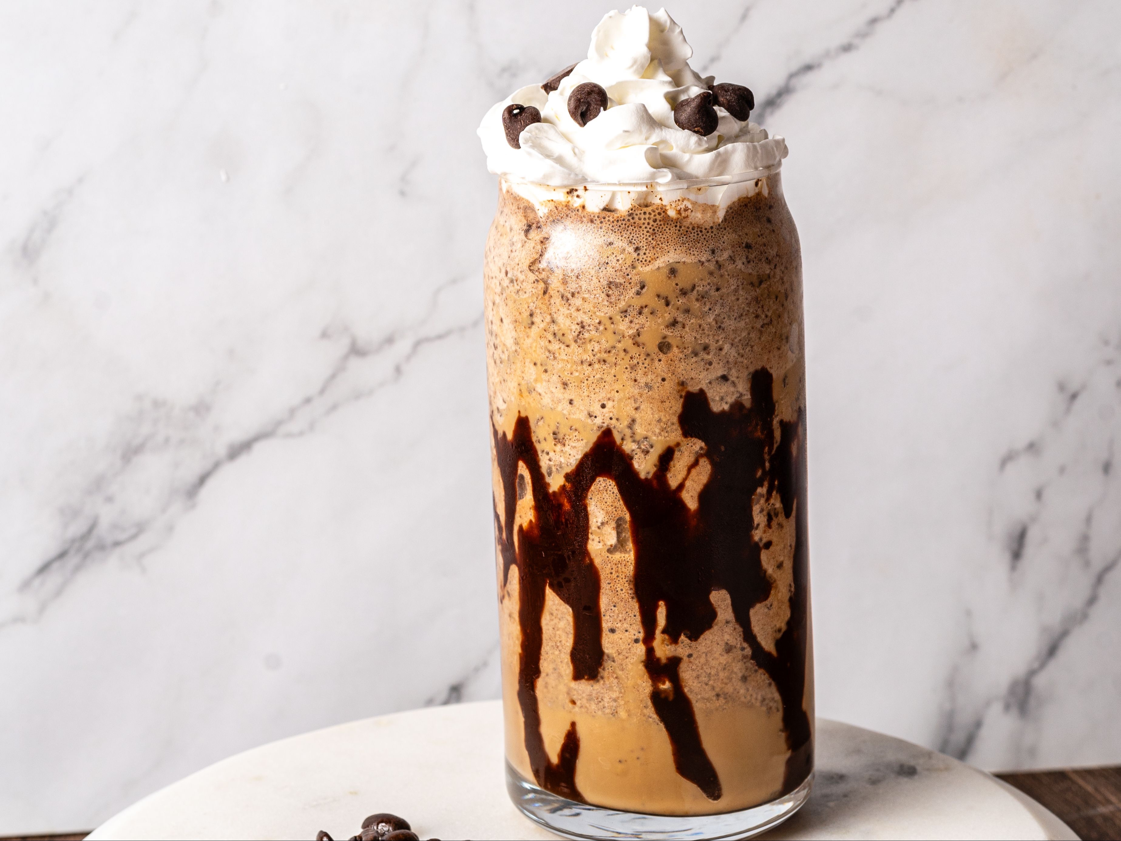 MOCHA CHIP FRAPPE.