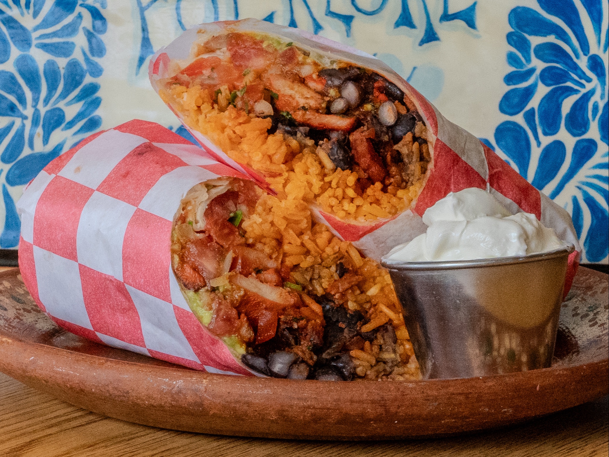 Chorizo Burrito.