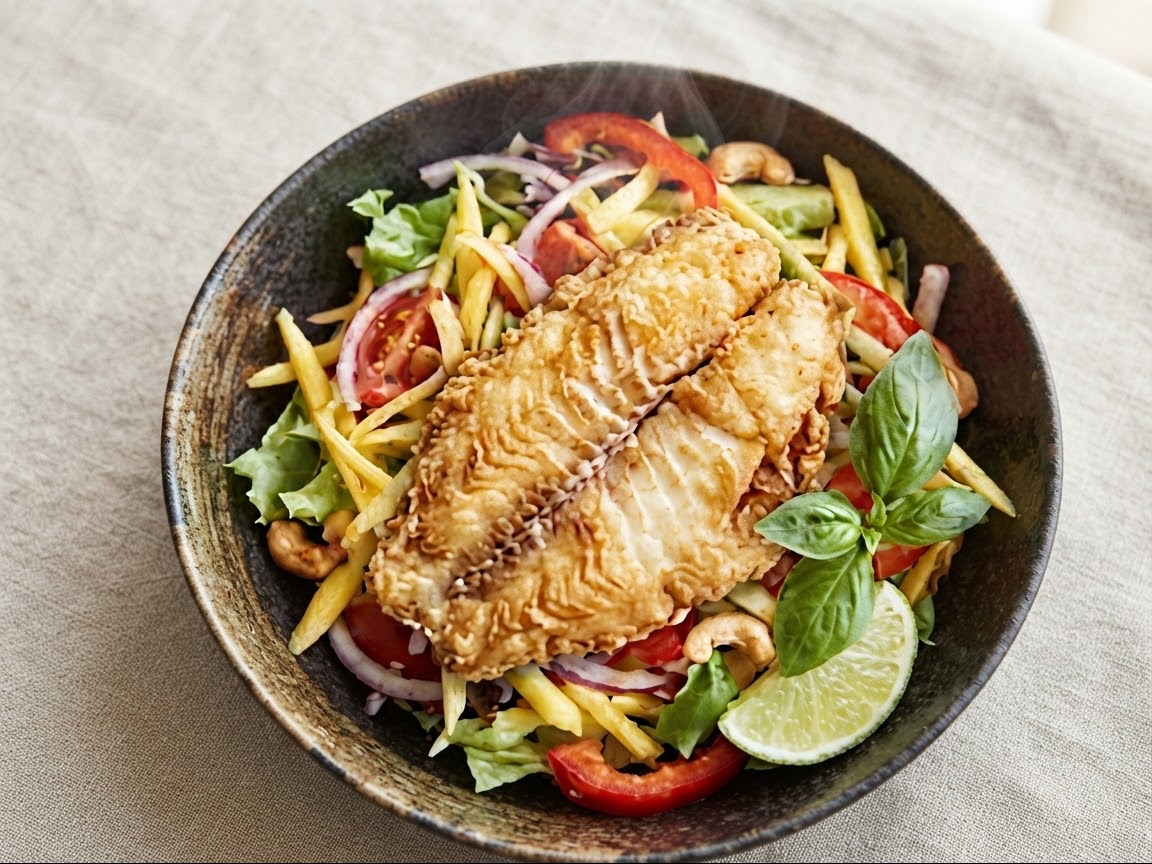 Tilapia Mango Salad.