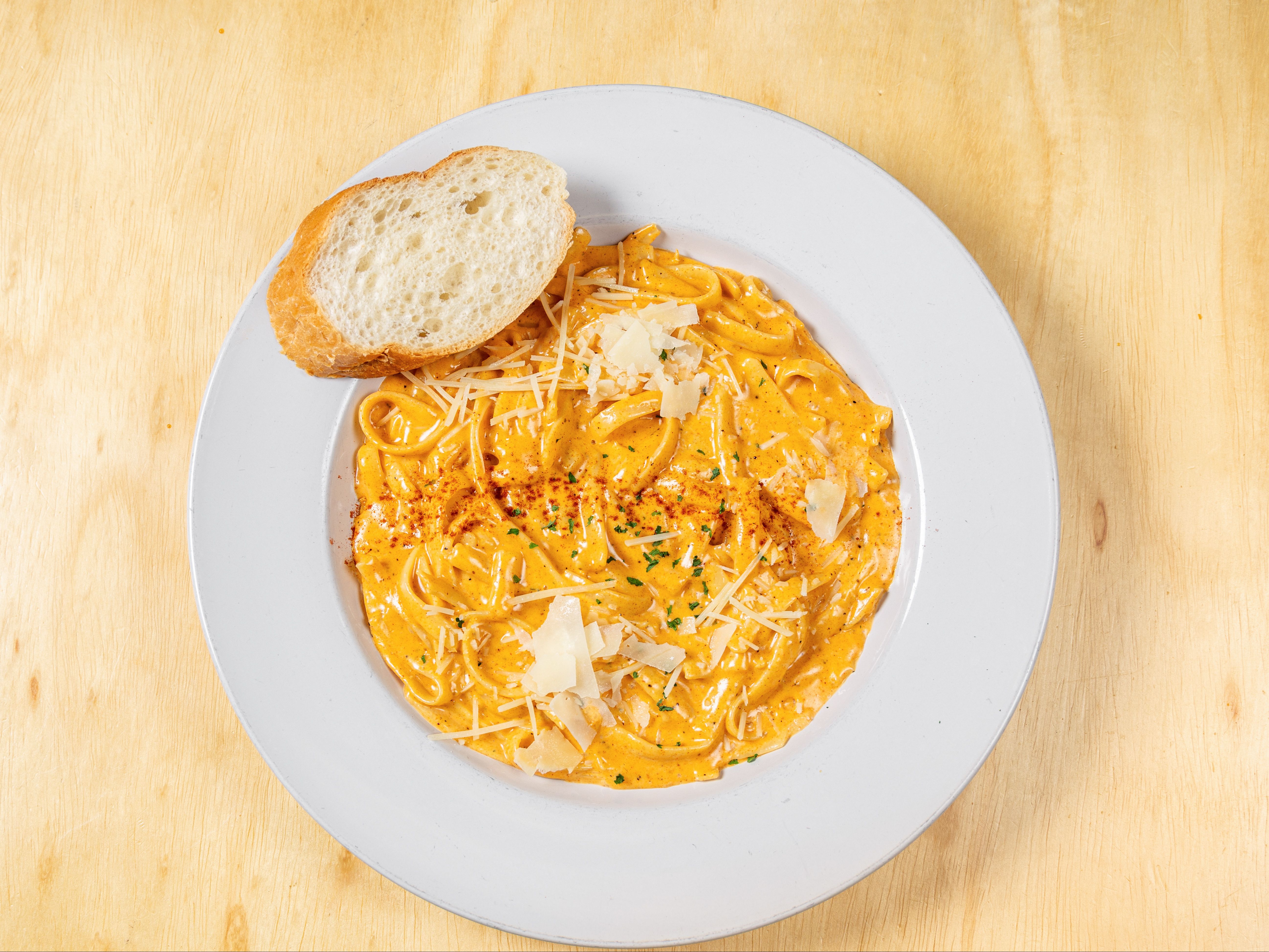 Cajun Creamy fettucine Alfredo