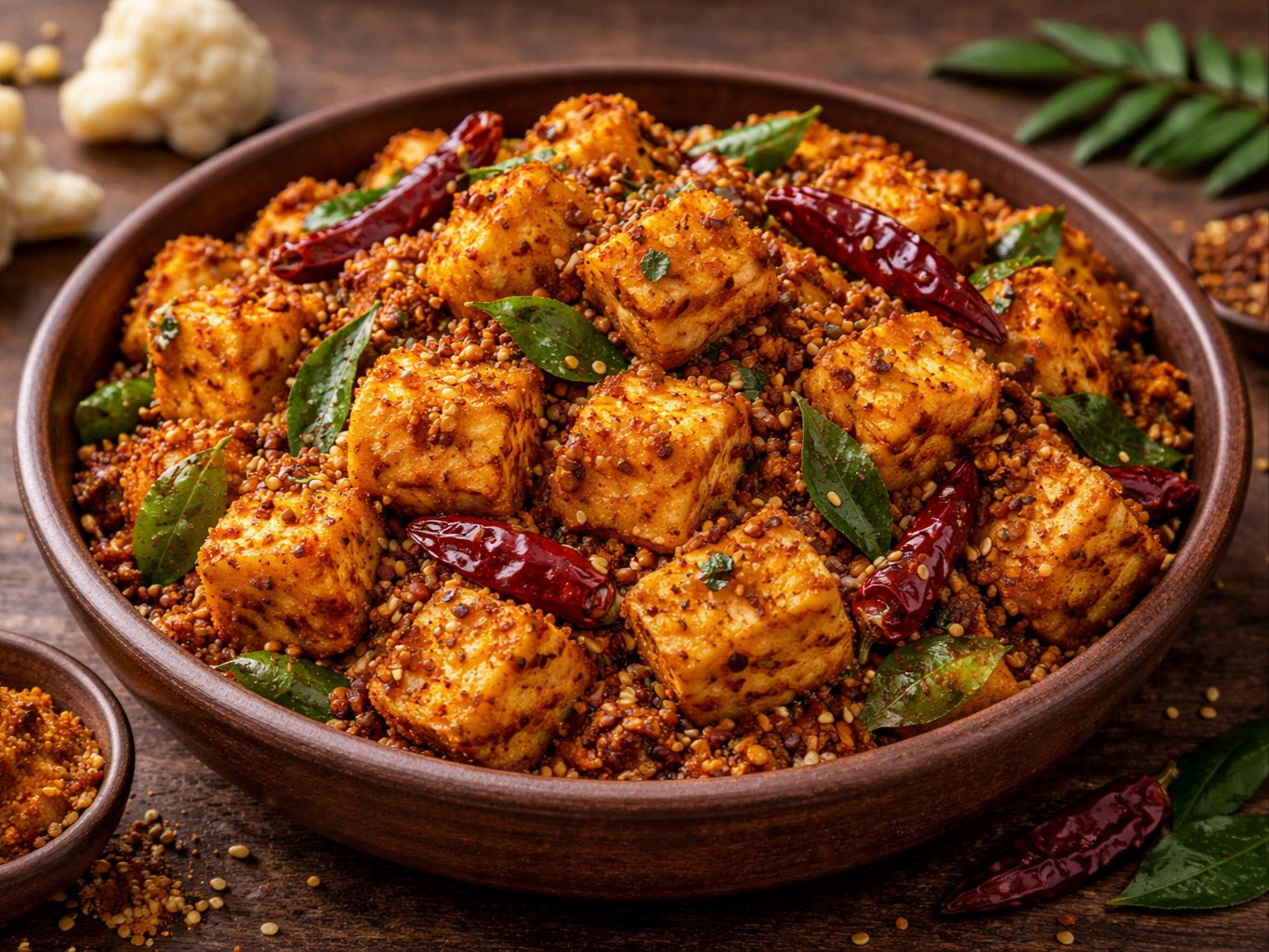 Karam Podi Paneer (V, GF).