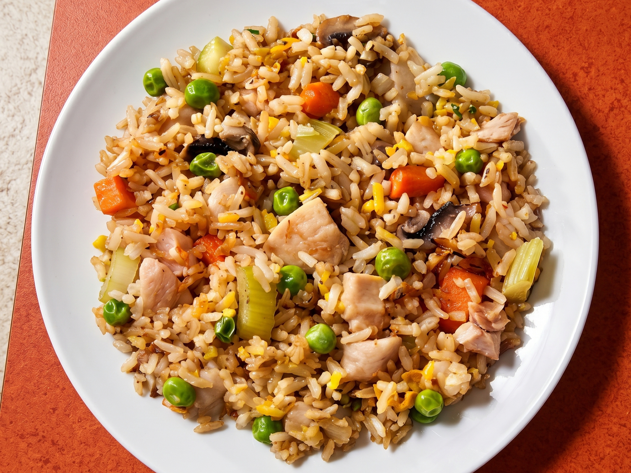Small Grilled Chicken Fried Rice.