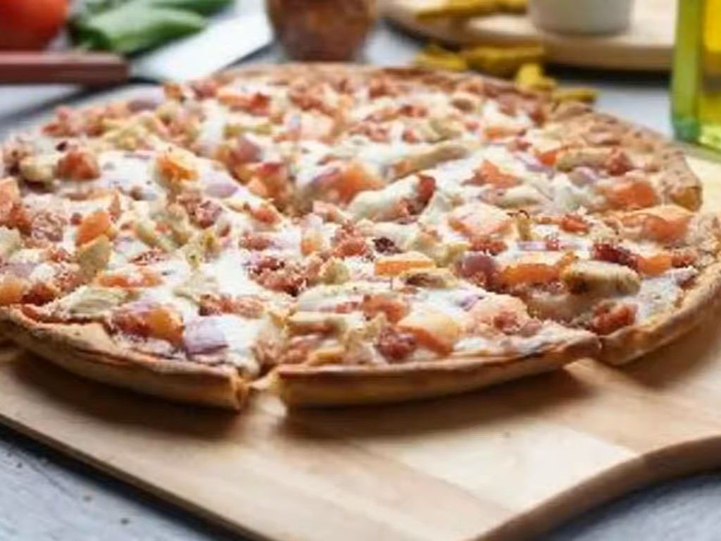 Plant-Based BBQ Chicken Pizza.