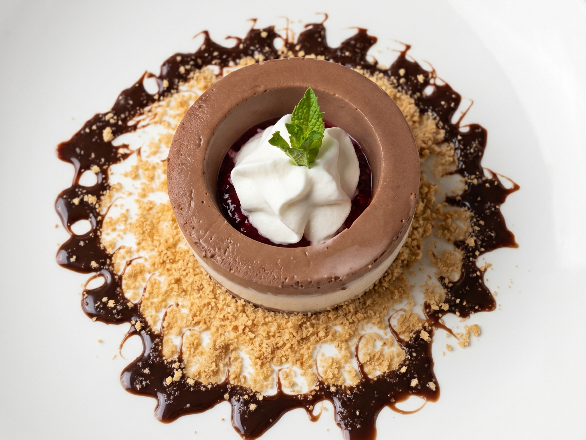 Mousse de Chocolate.