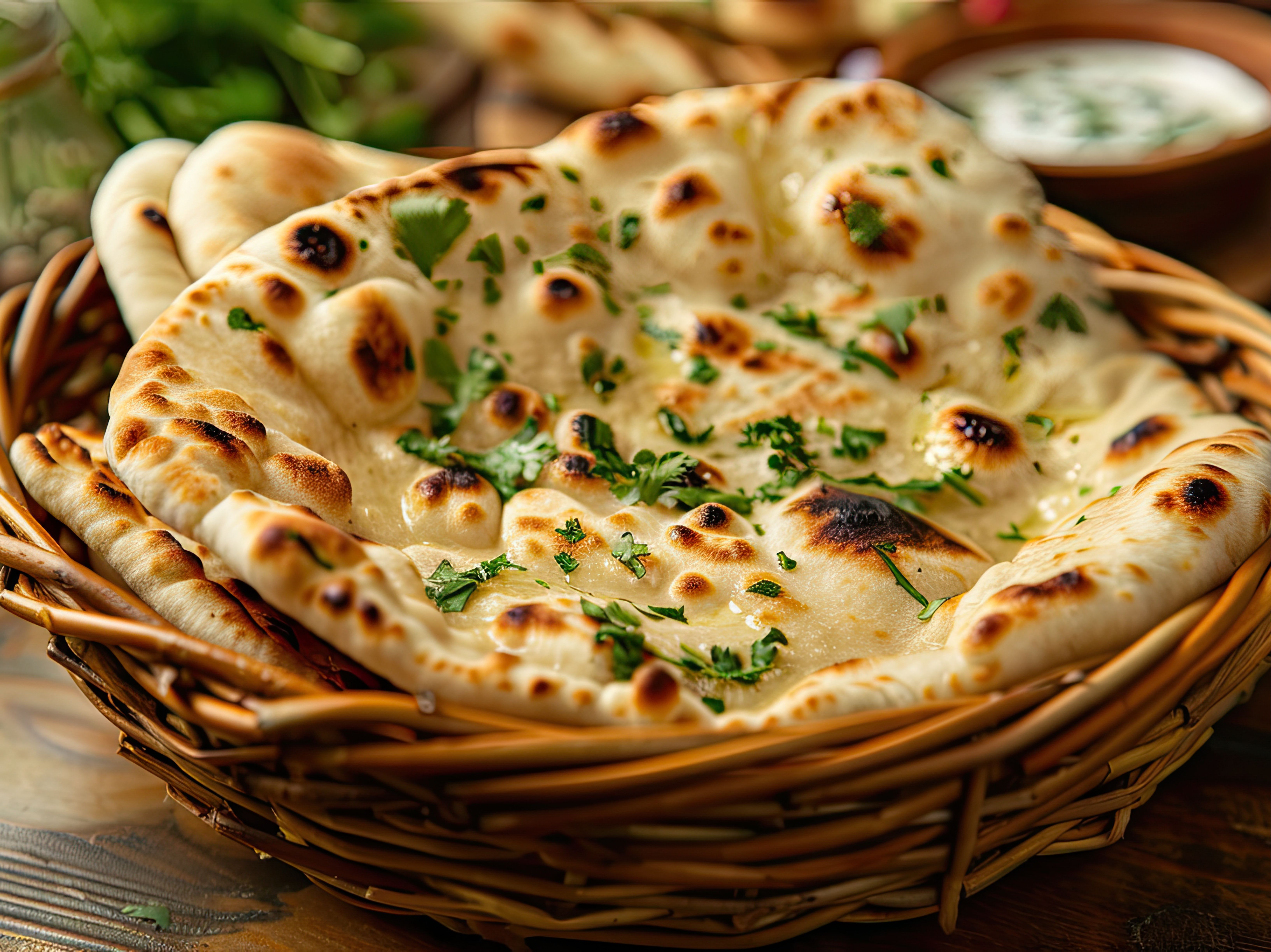 GARLIC CHEESE NAAN.