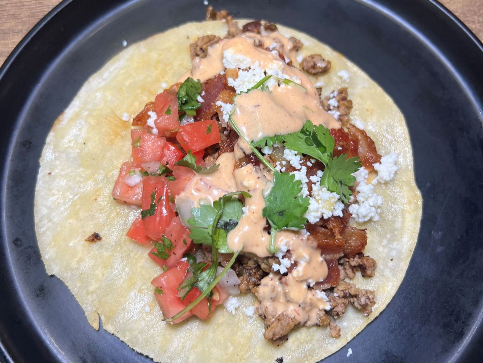 Cheeseburger Street Taco.