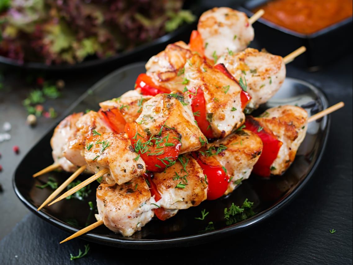 Chicken Malai Kabab.