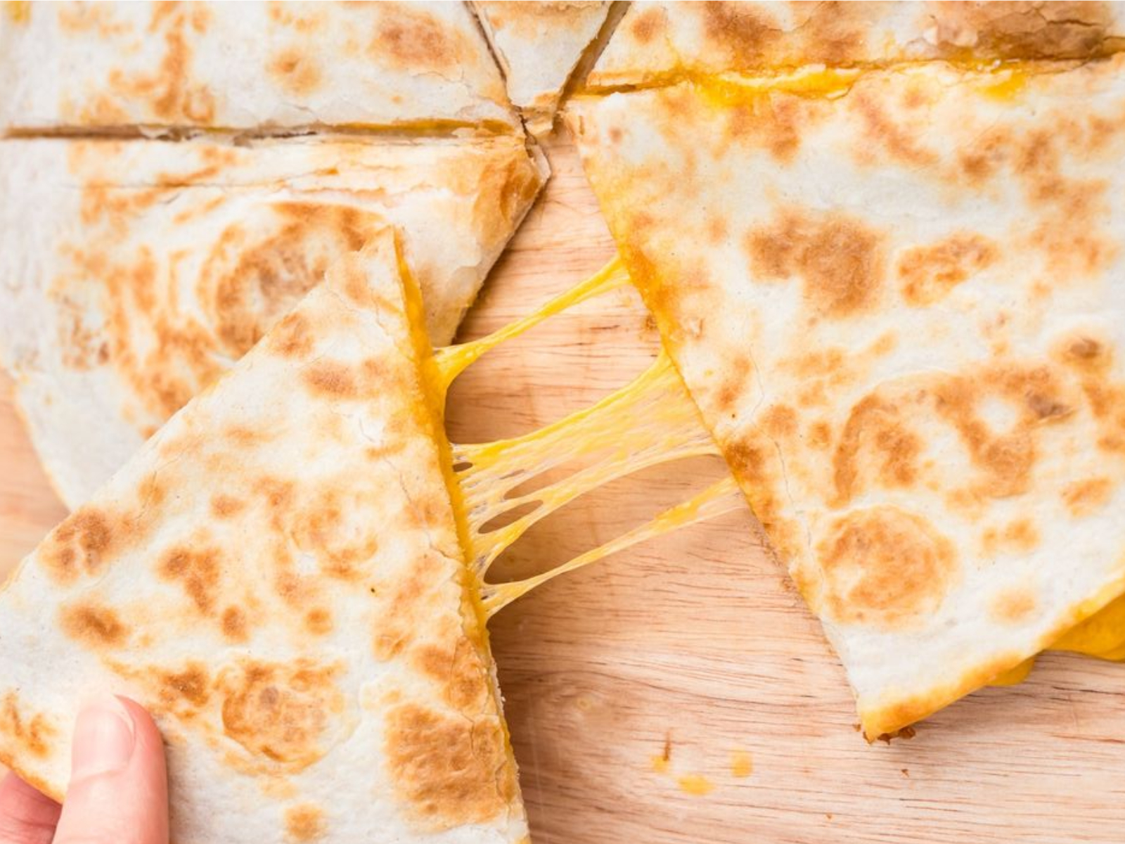 I want moms (Quesadilla).