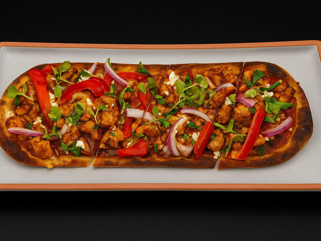 Peri-Peri Chicken Flatbread.