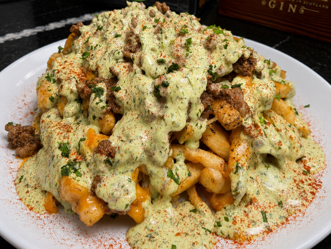 Loaded Shawarma Fries (gf)