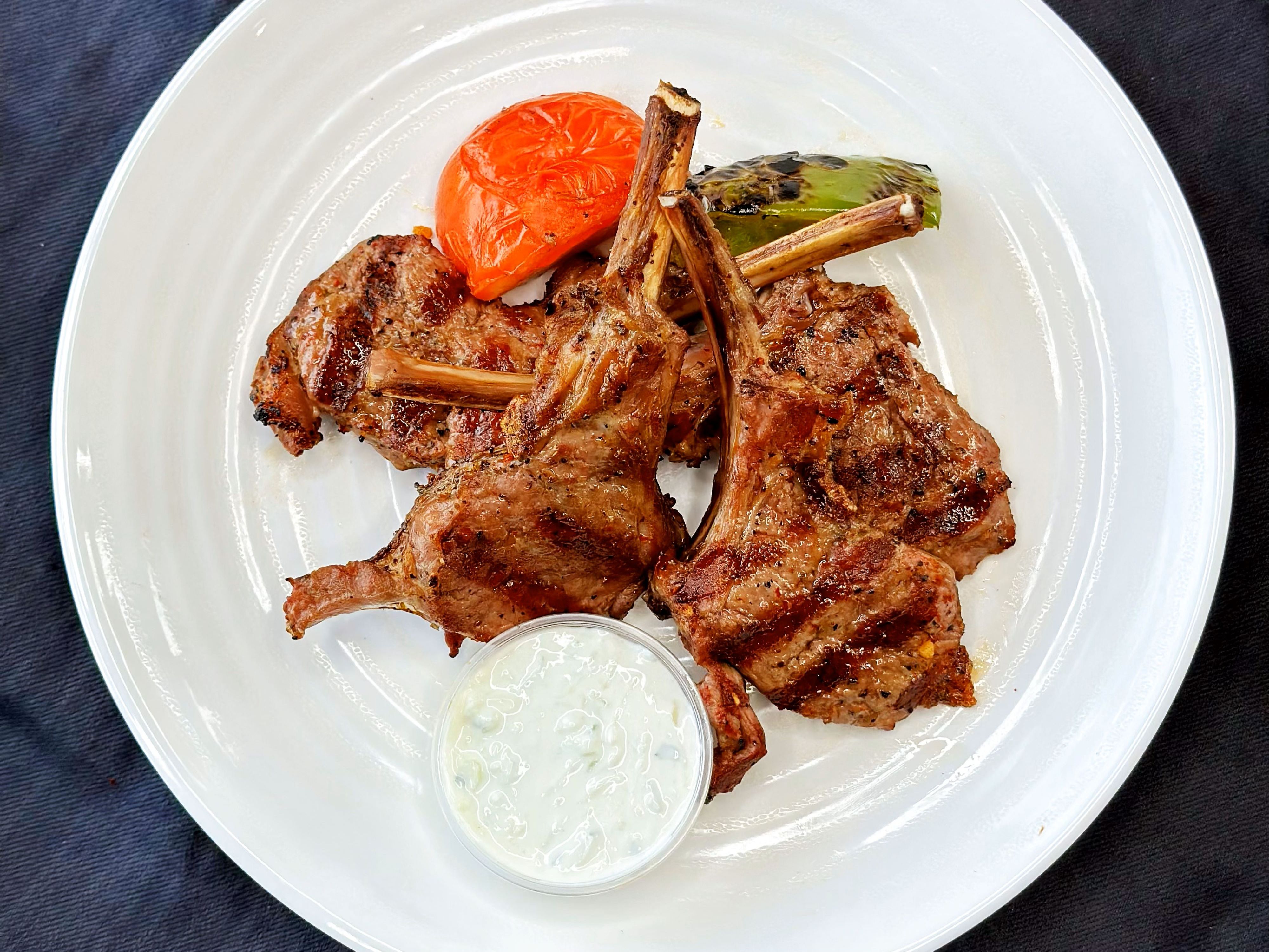 Side Lamb Chop 4 Pc  Only.