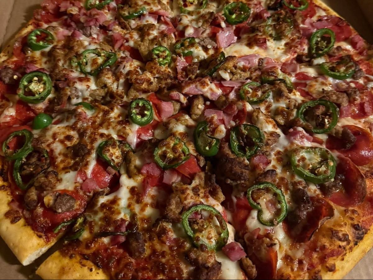 Chicharron Pizza Small.