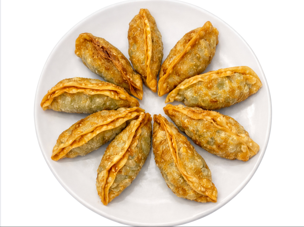 #1 군만두 (Fried Dumpling)