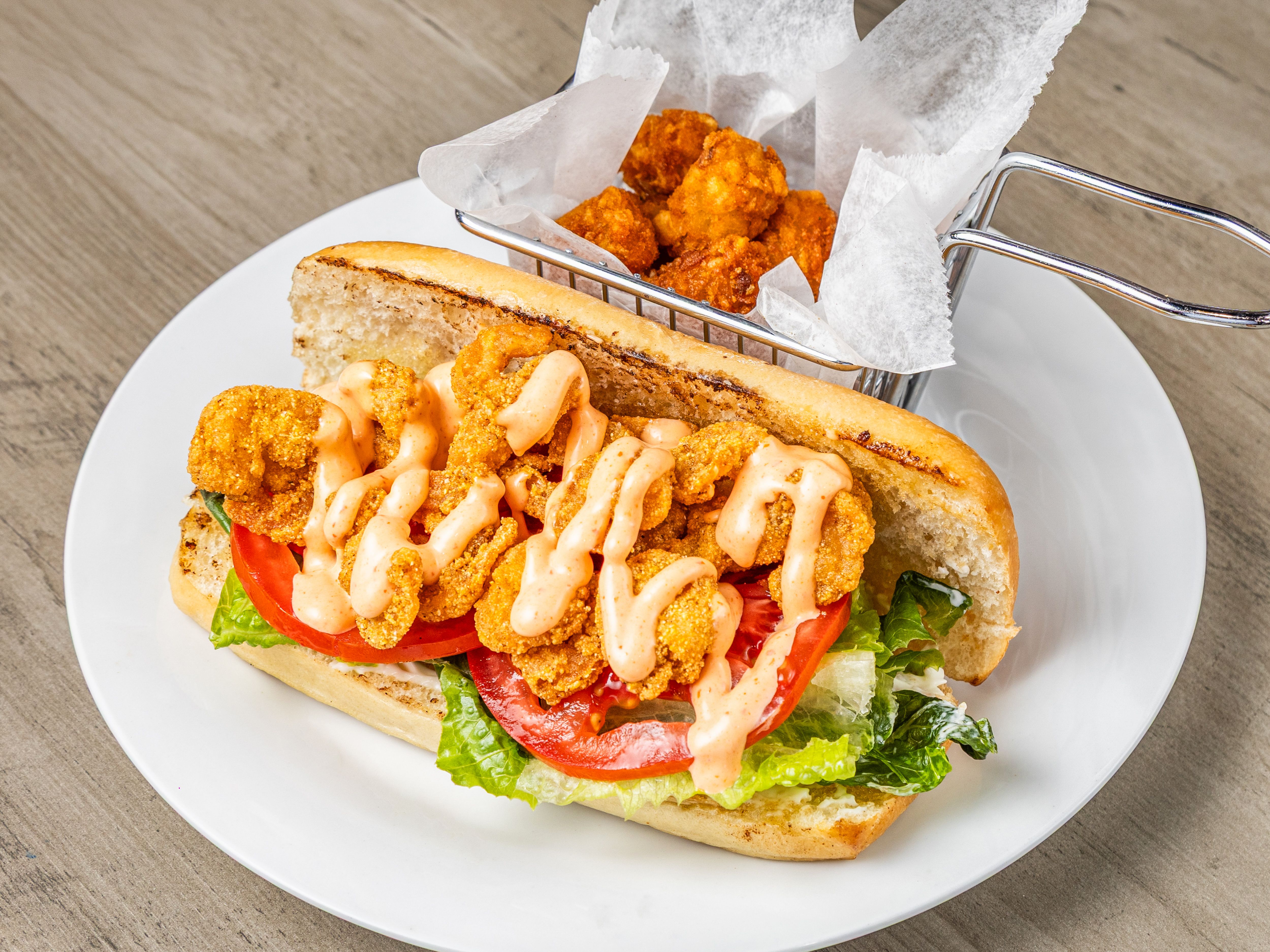 Shrimp Po Boy.