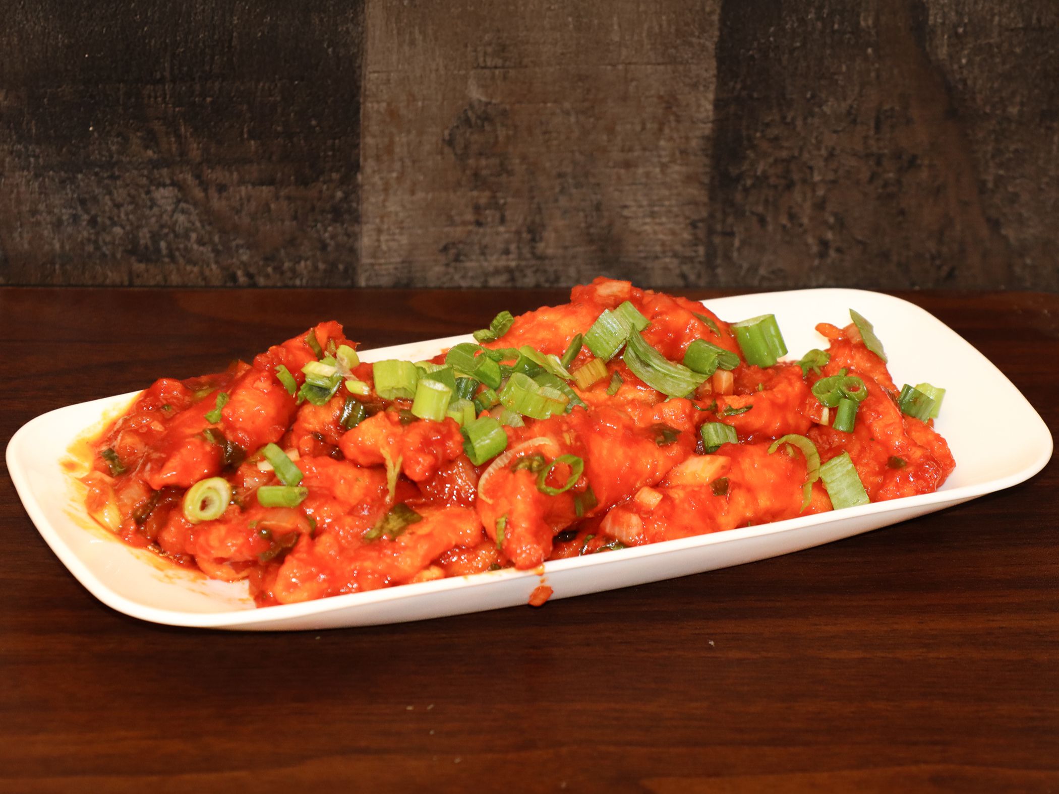 Fish Manchurian.