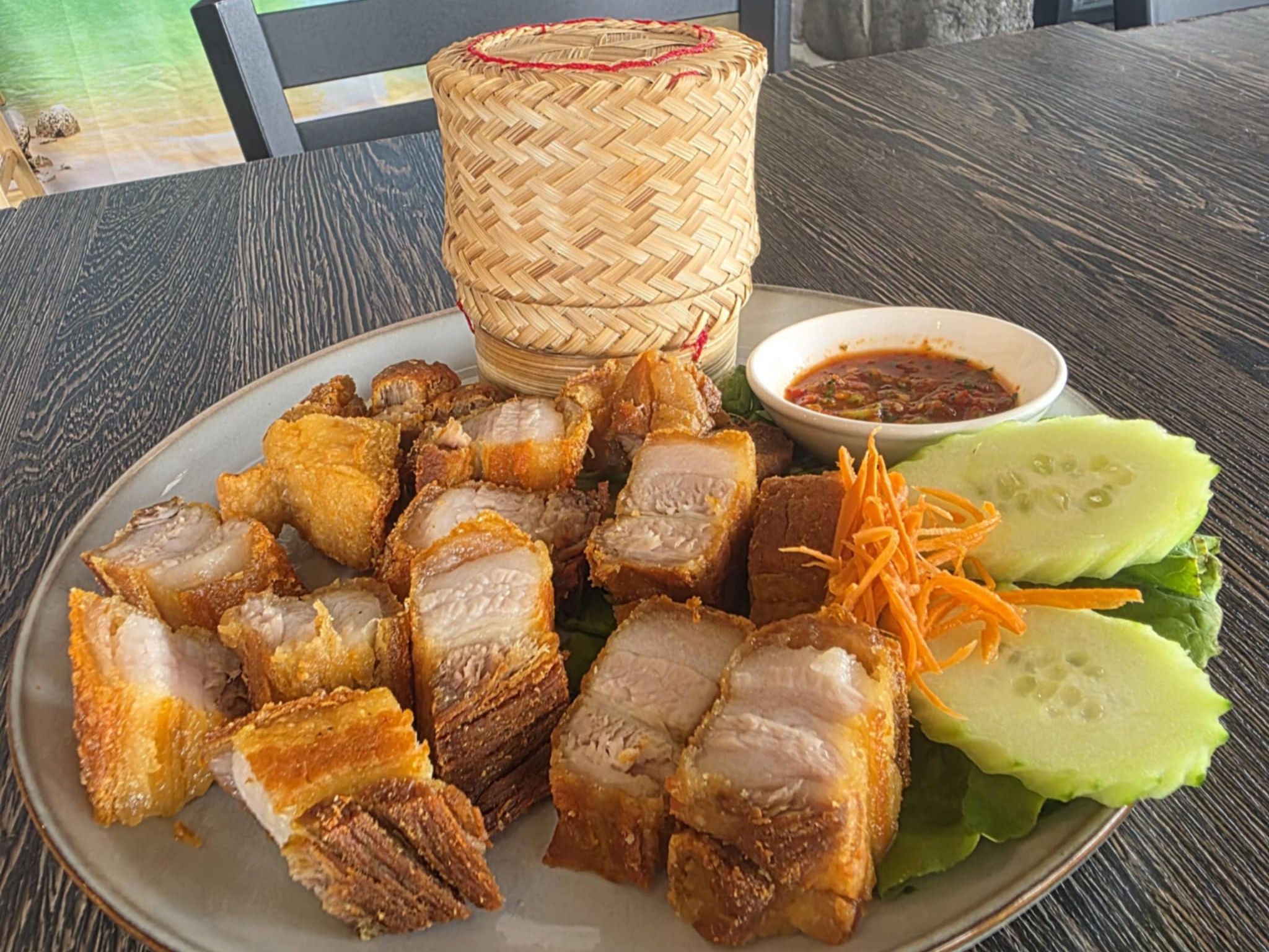 Crispy Porky belly (with skin)