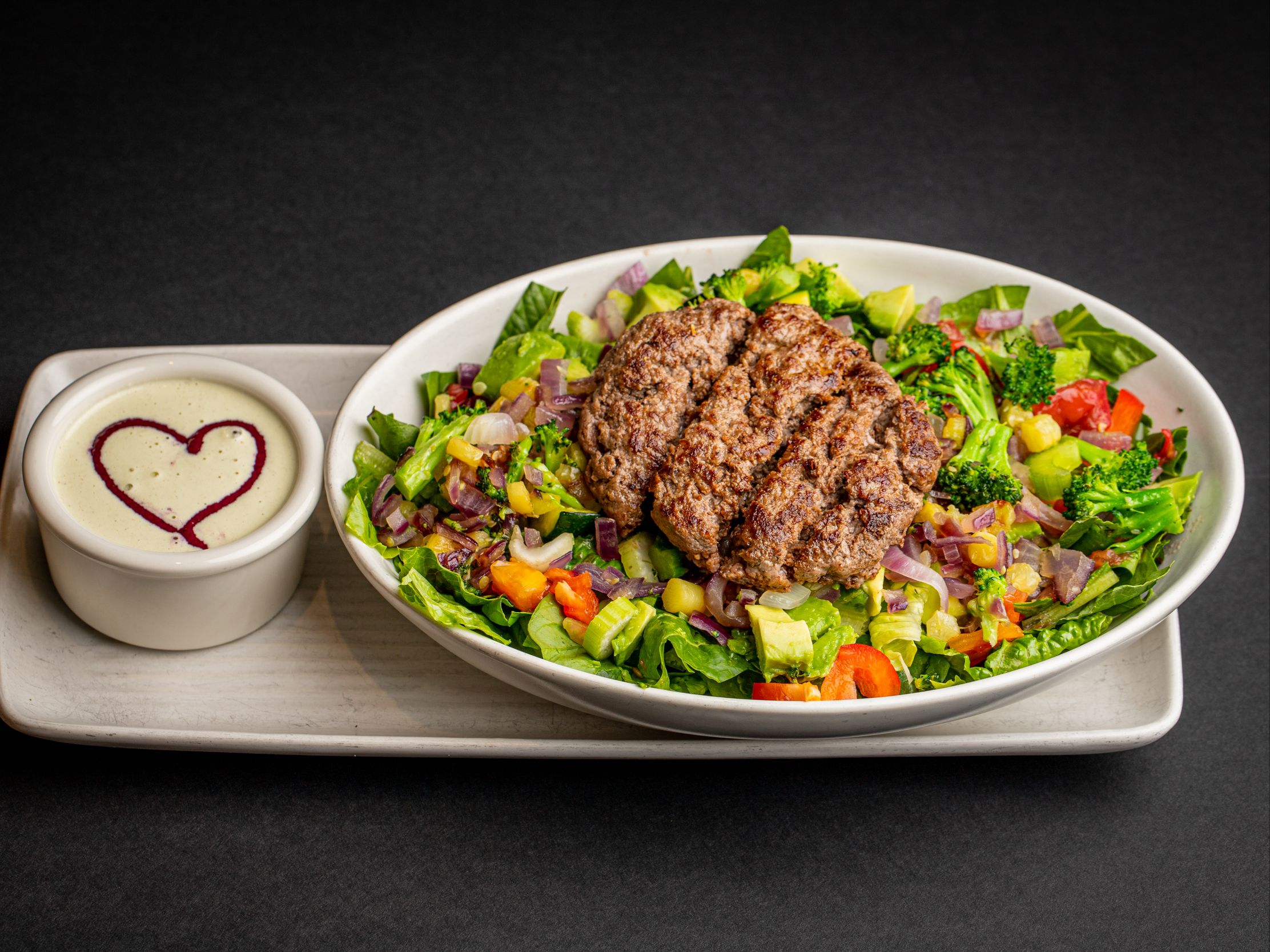 Bison Salad.