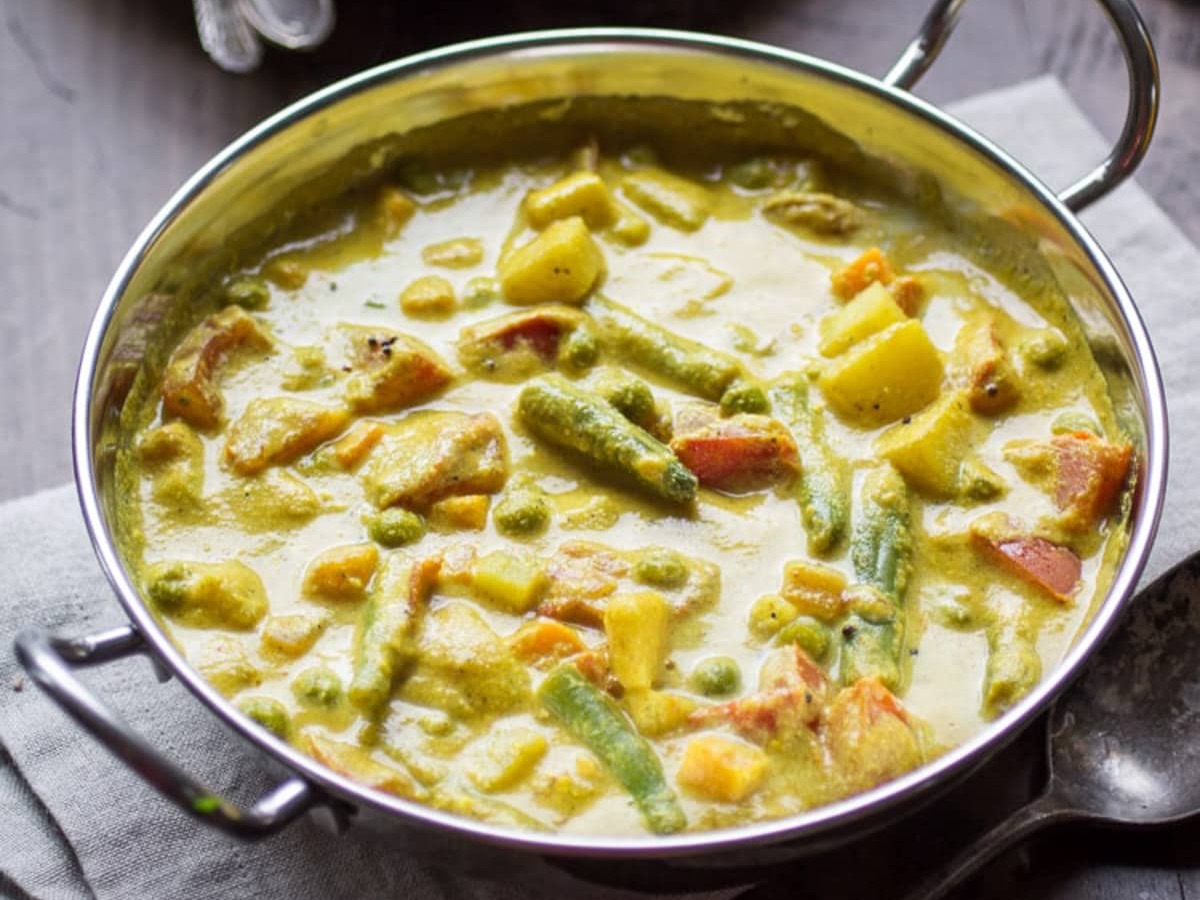 Vegetable Korma.