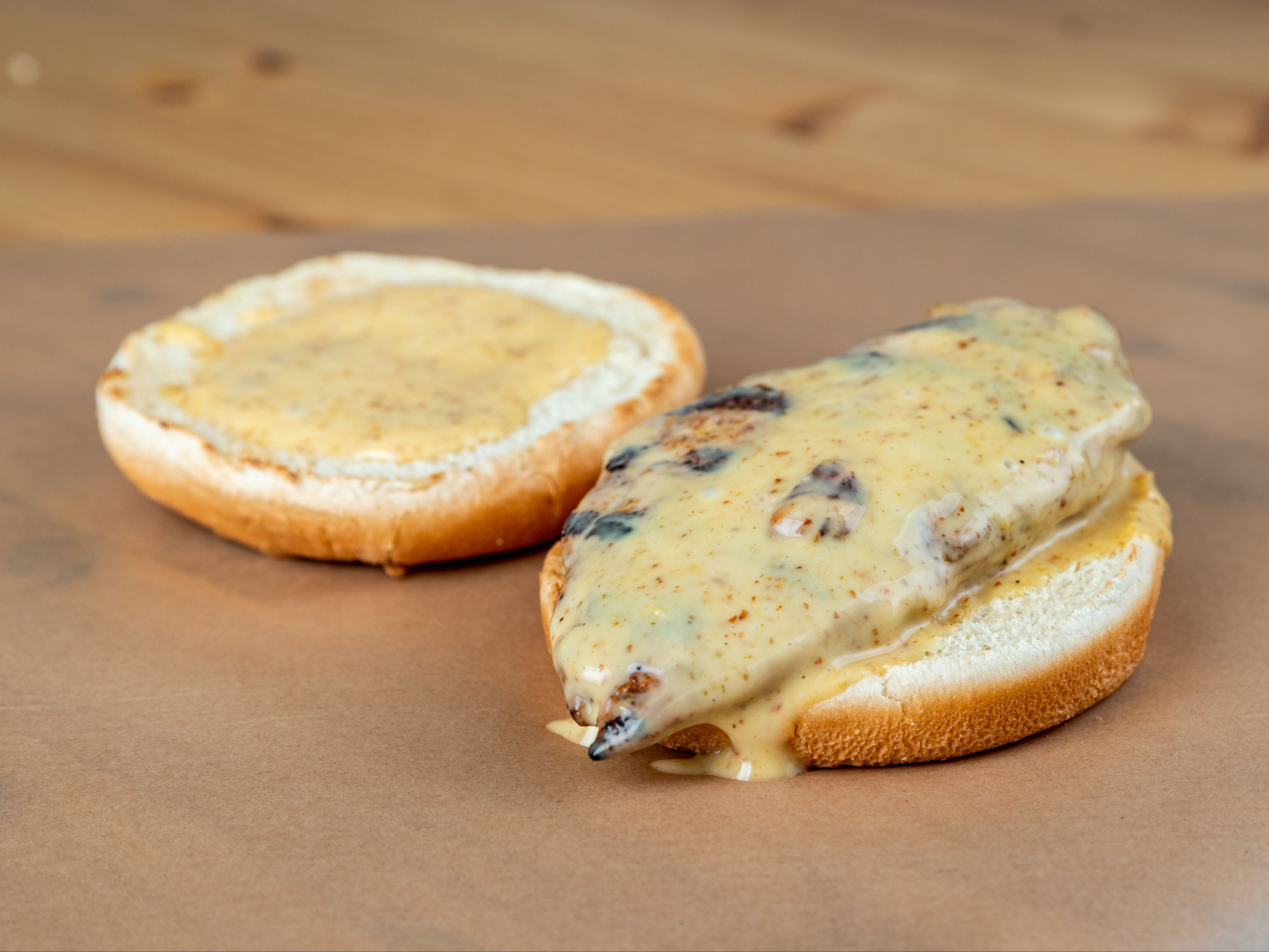 Grilled Honey Mustard Chicken Sandwich.