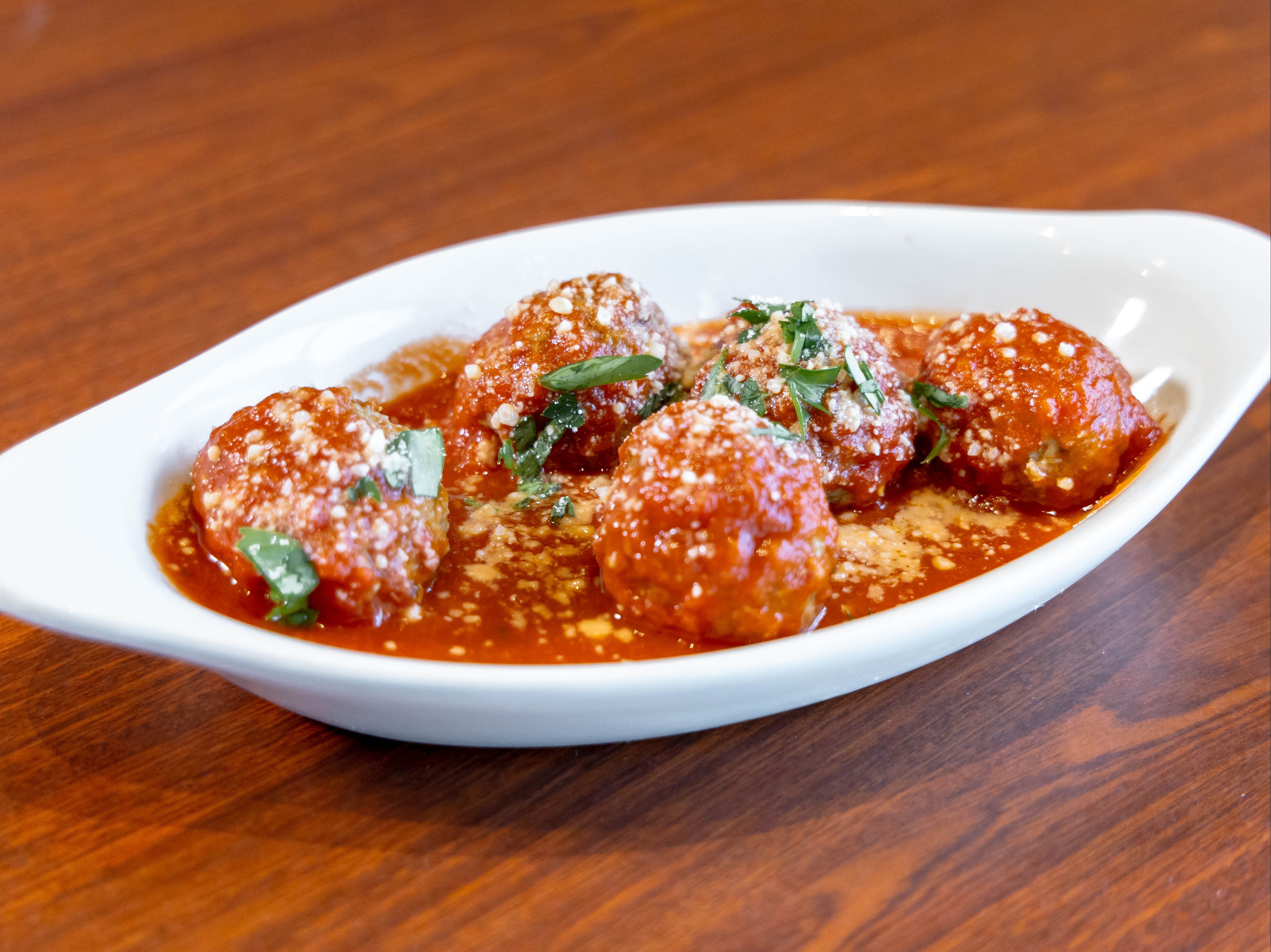 Meatballs Marinara.