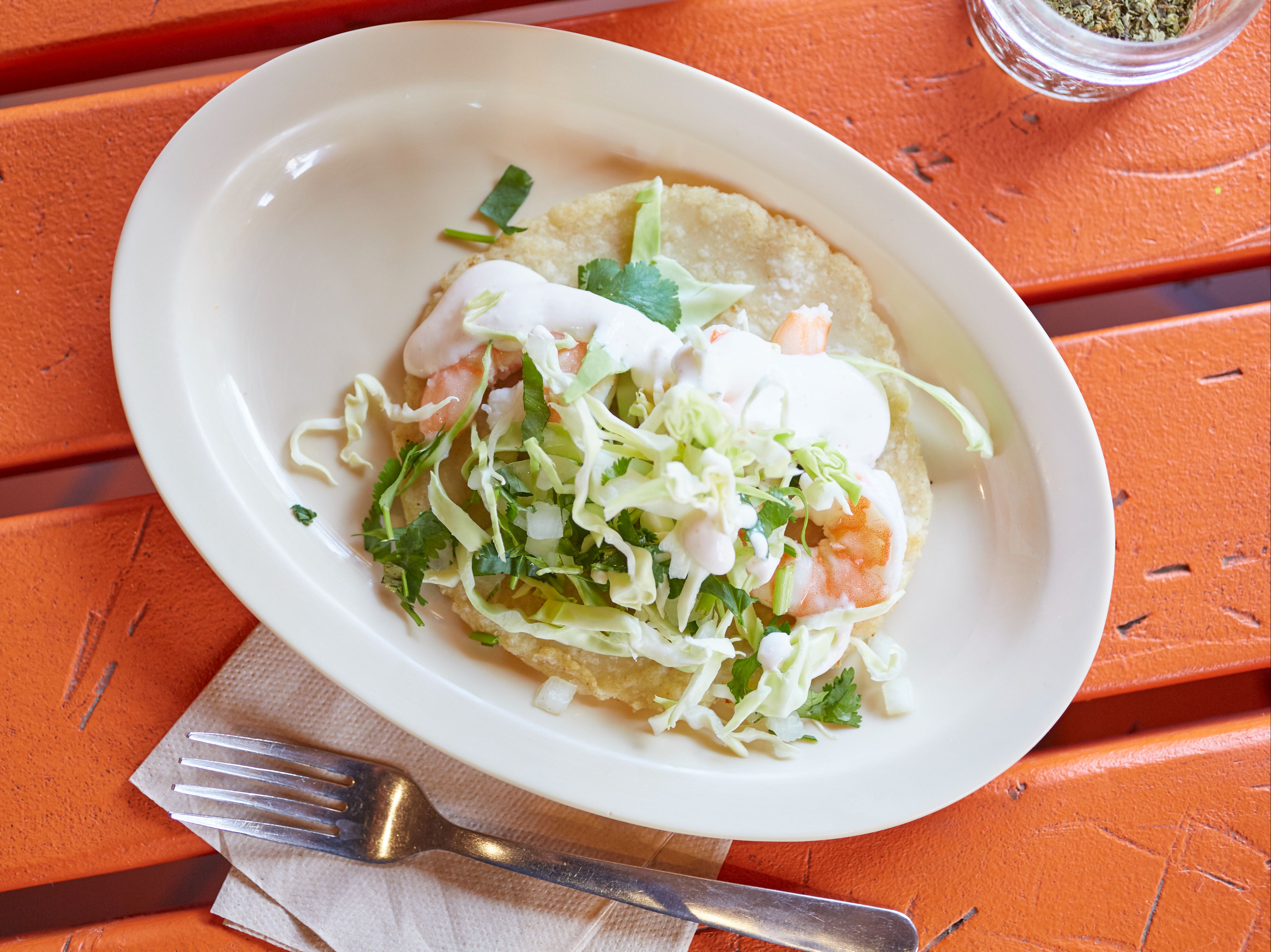 Shrimp Taco.