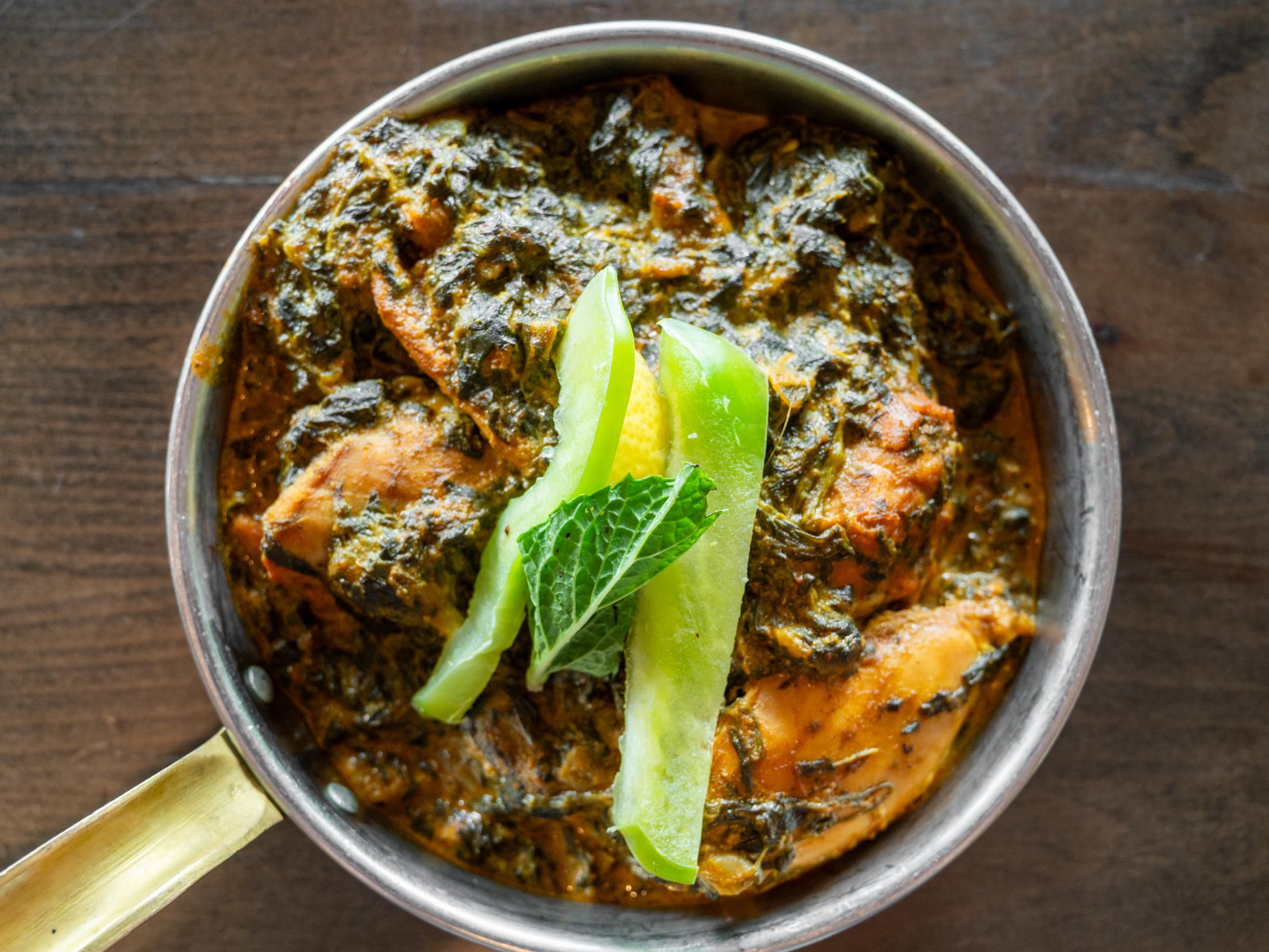 Chicken Saag.