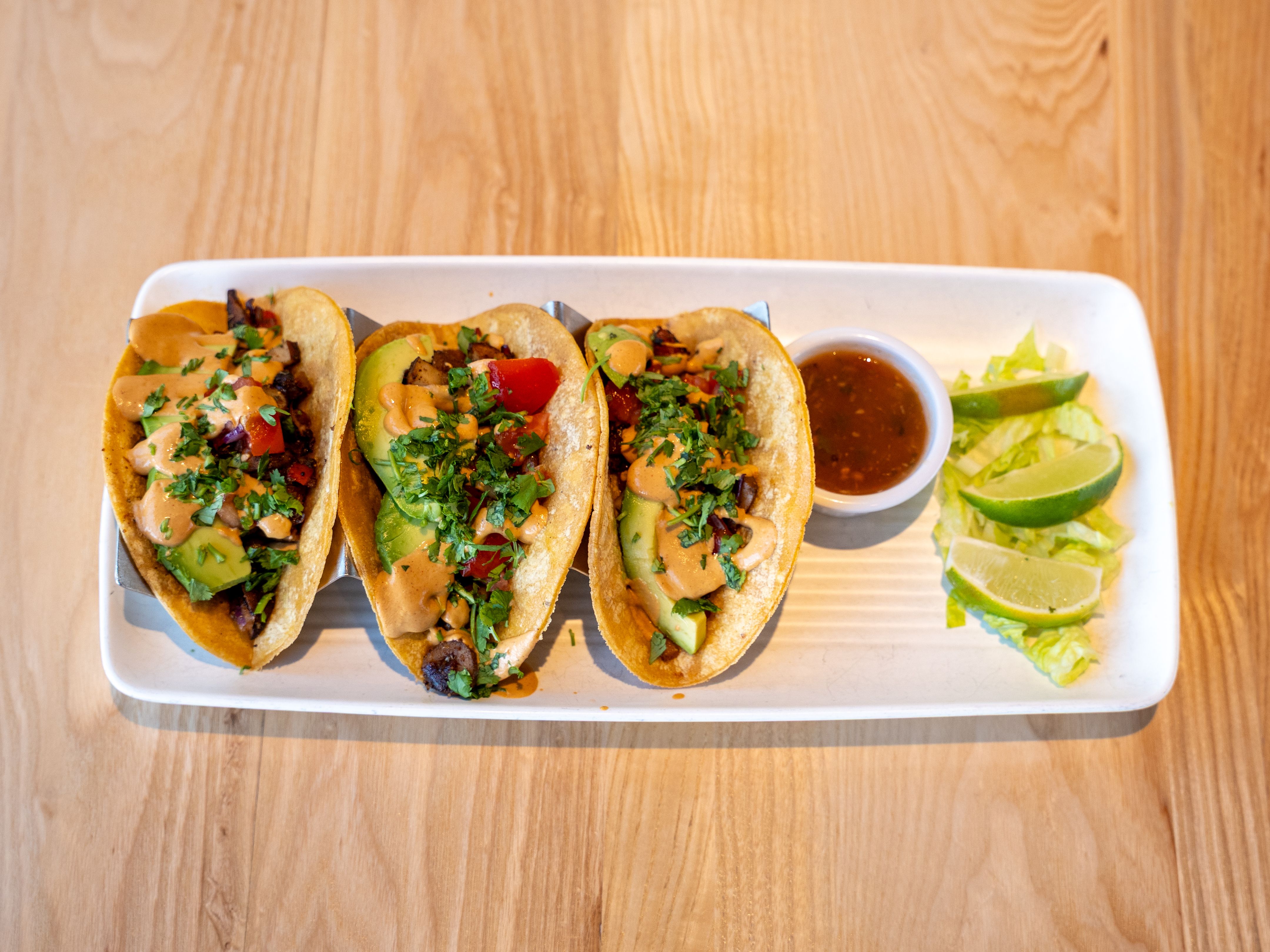 Vegan Tacos.