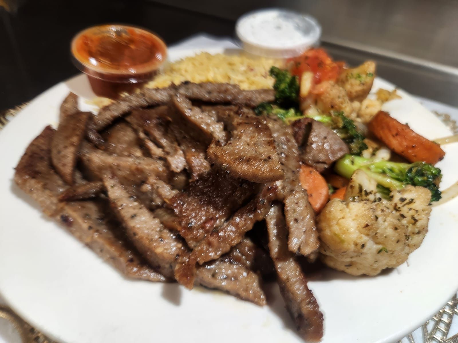 Lamb Gyro Lunch Entree