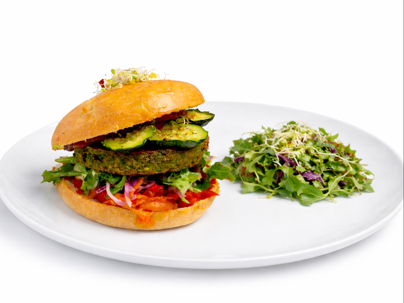 G.T. Signature Burger.