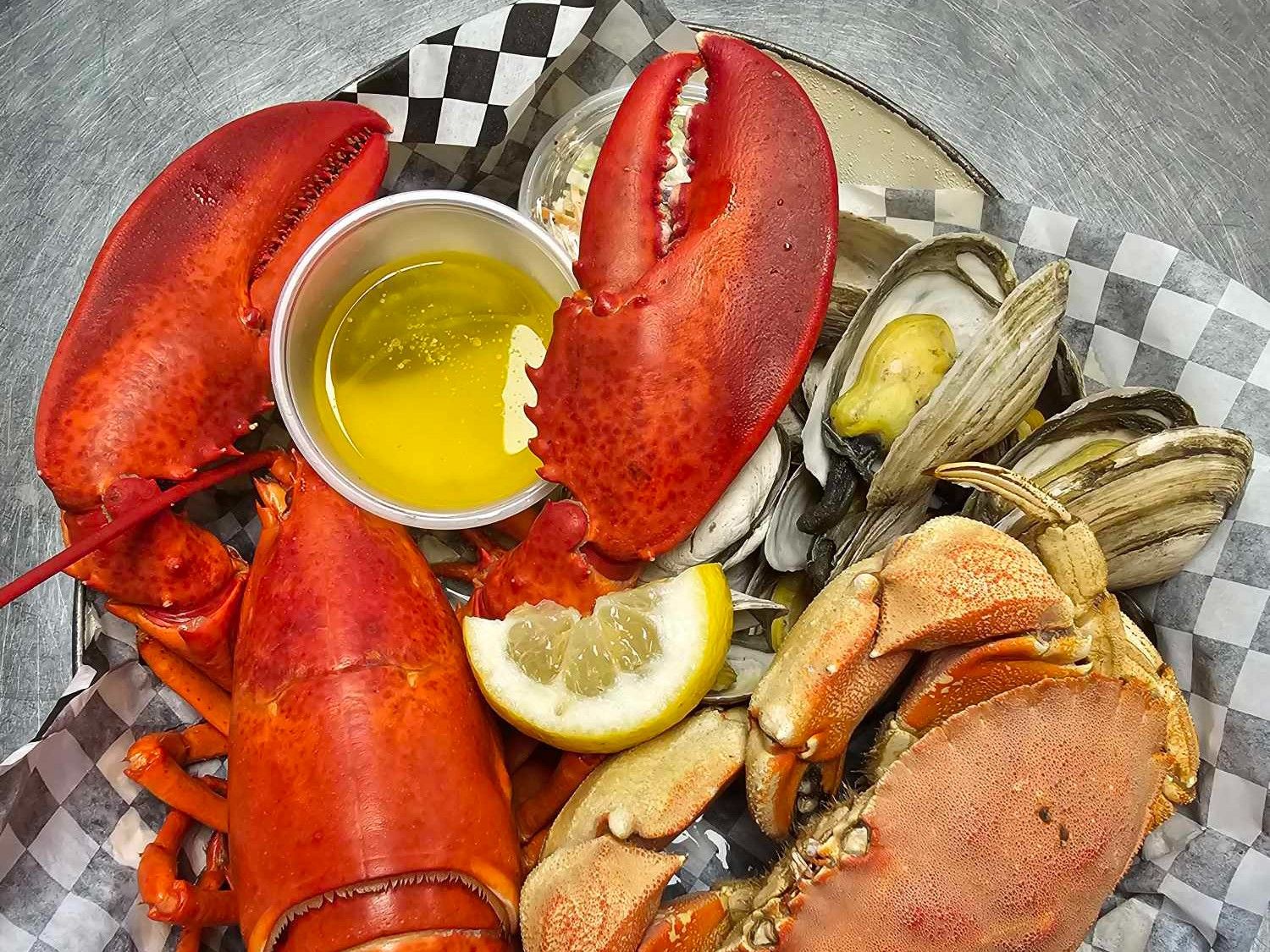 Lobster Crab Clam Dinner (Comes With Fries)