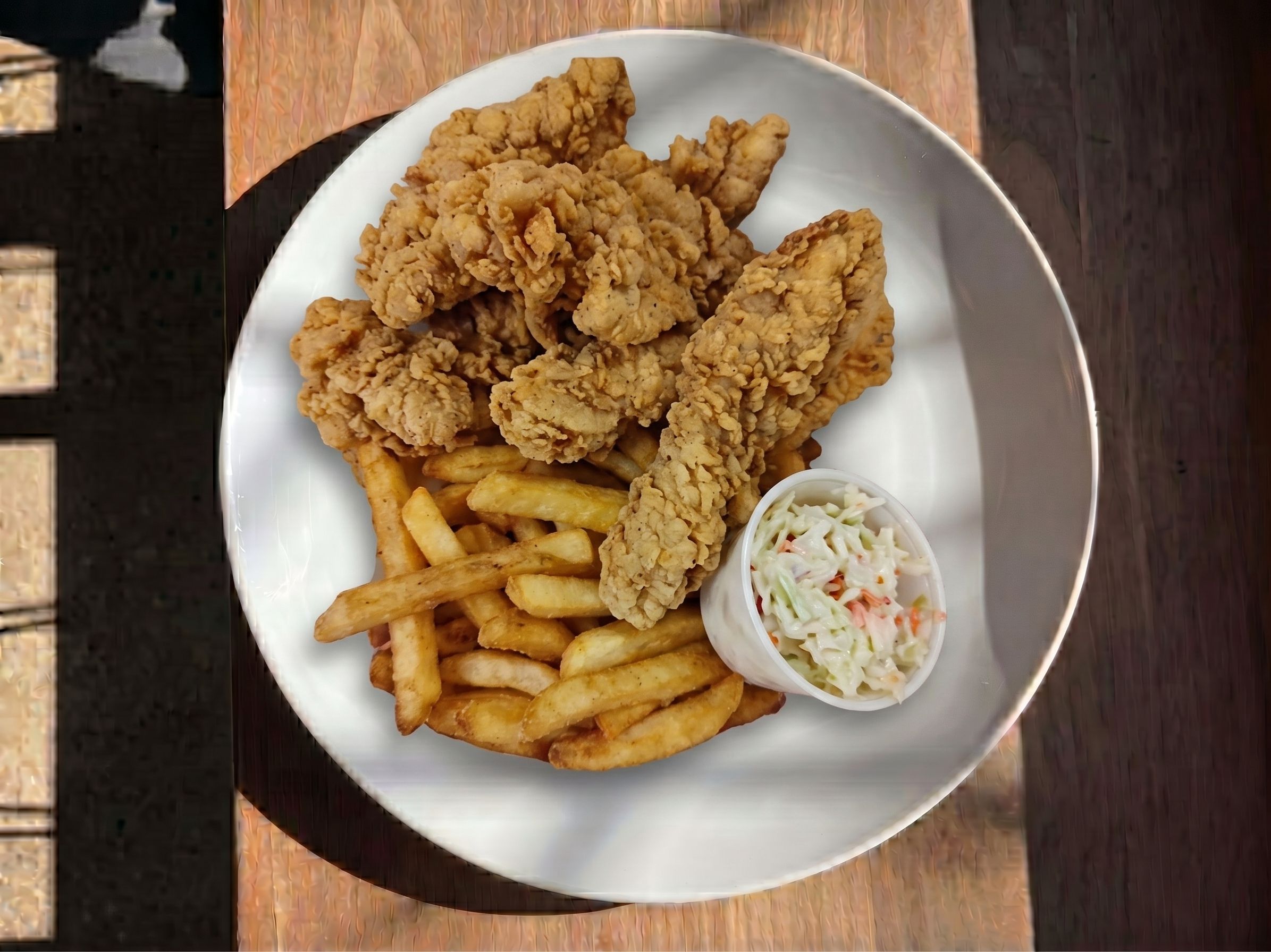 5 Chicken Tenders.