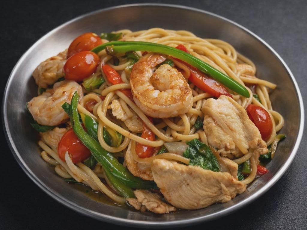 Spaghetti Drunken Noodle (Internal: Spaghetti Drunken Noodle).