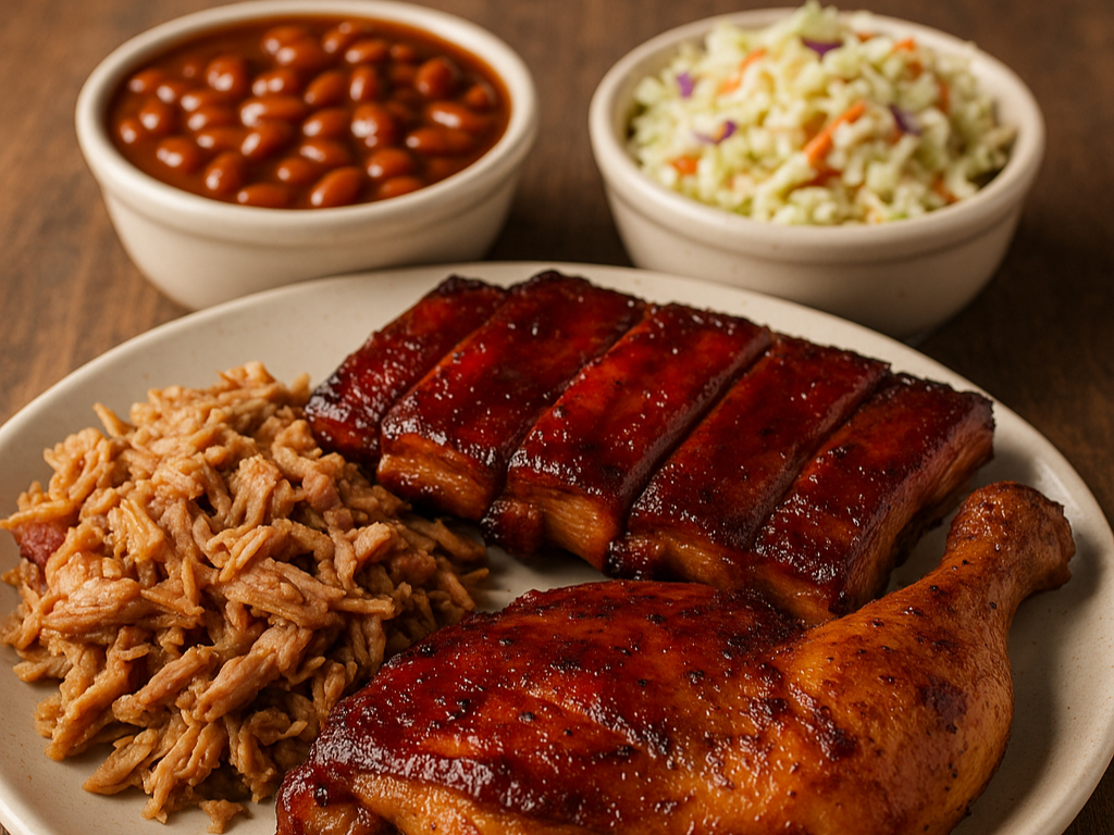 Smoky BBQ Burger Delights