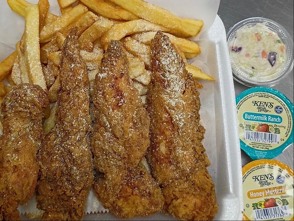 3 Chicken Tenders + Fries