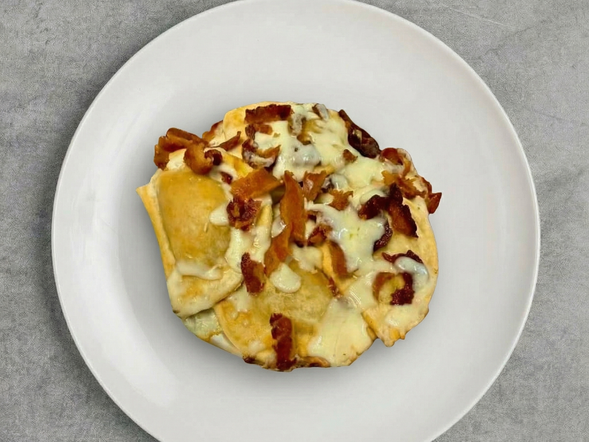 Loaded Perogies.