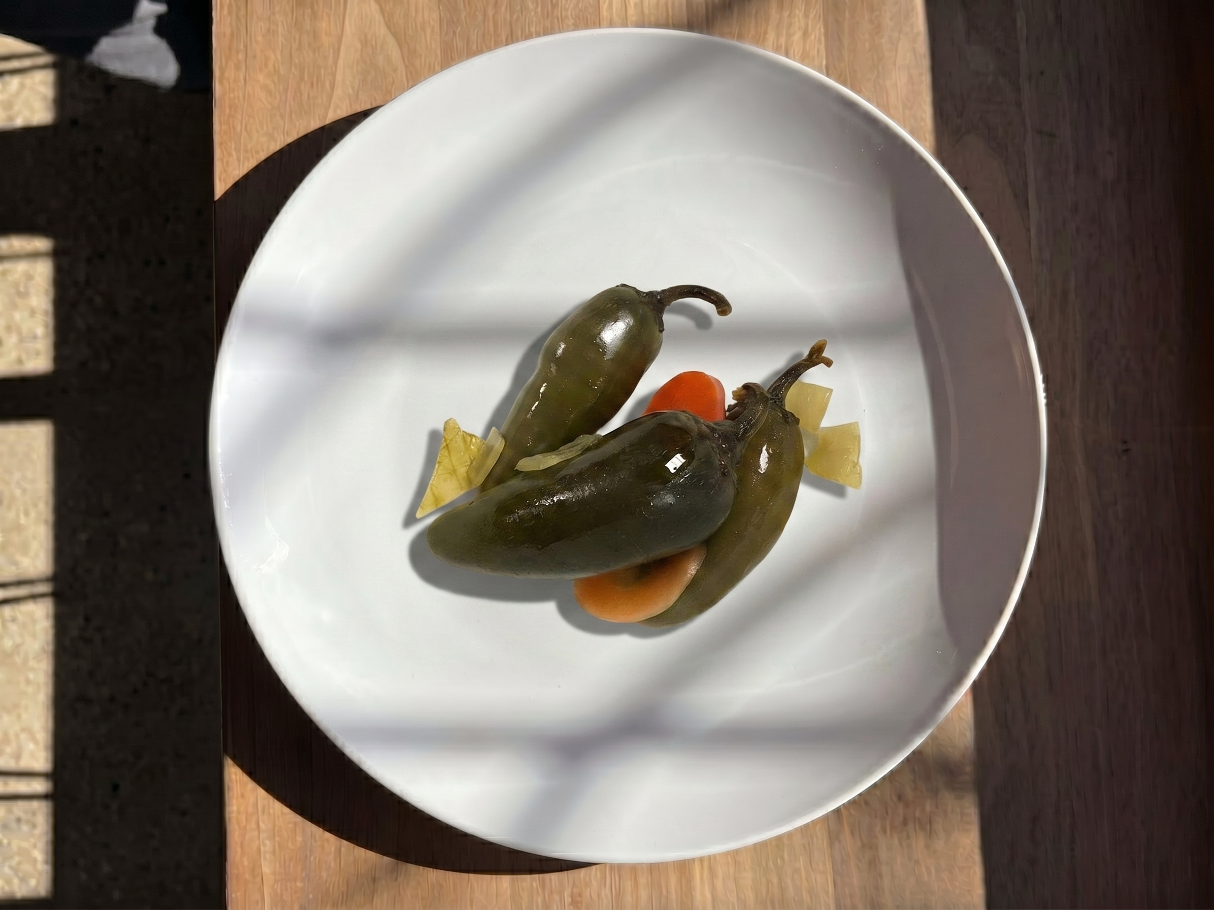 1 Jalapeno Hot Pepper.