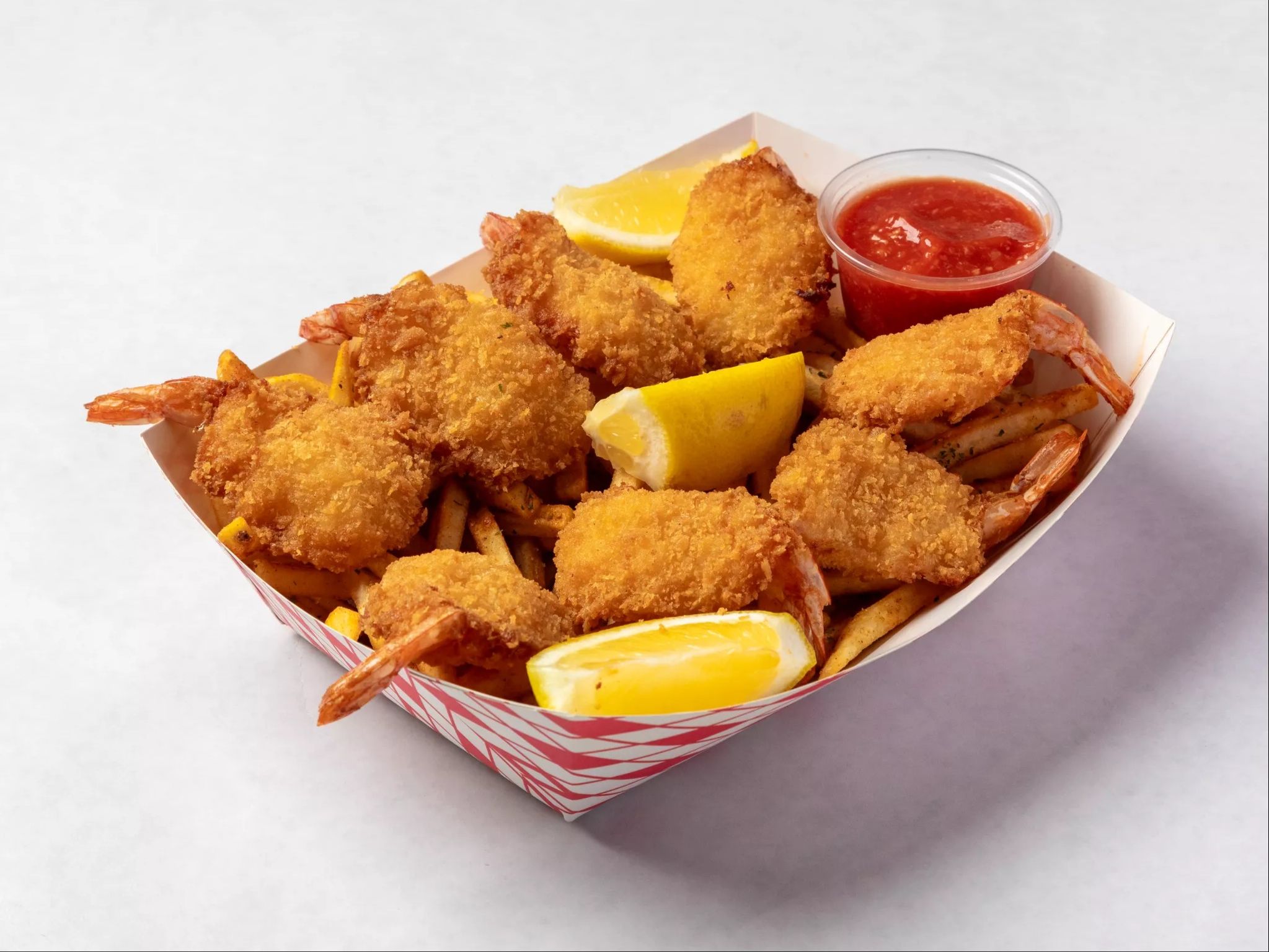 Butterfly Shrimp & Chips