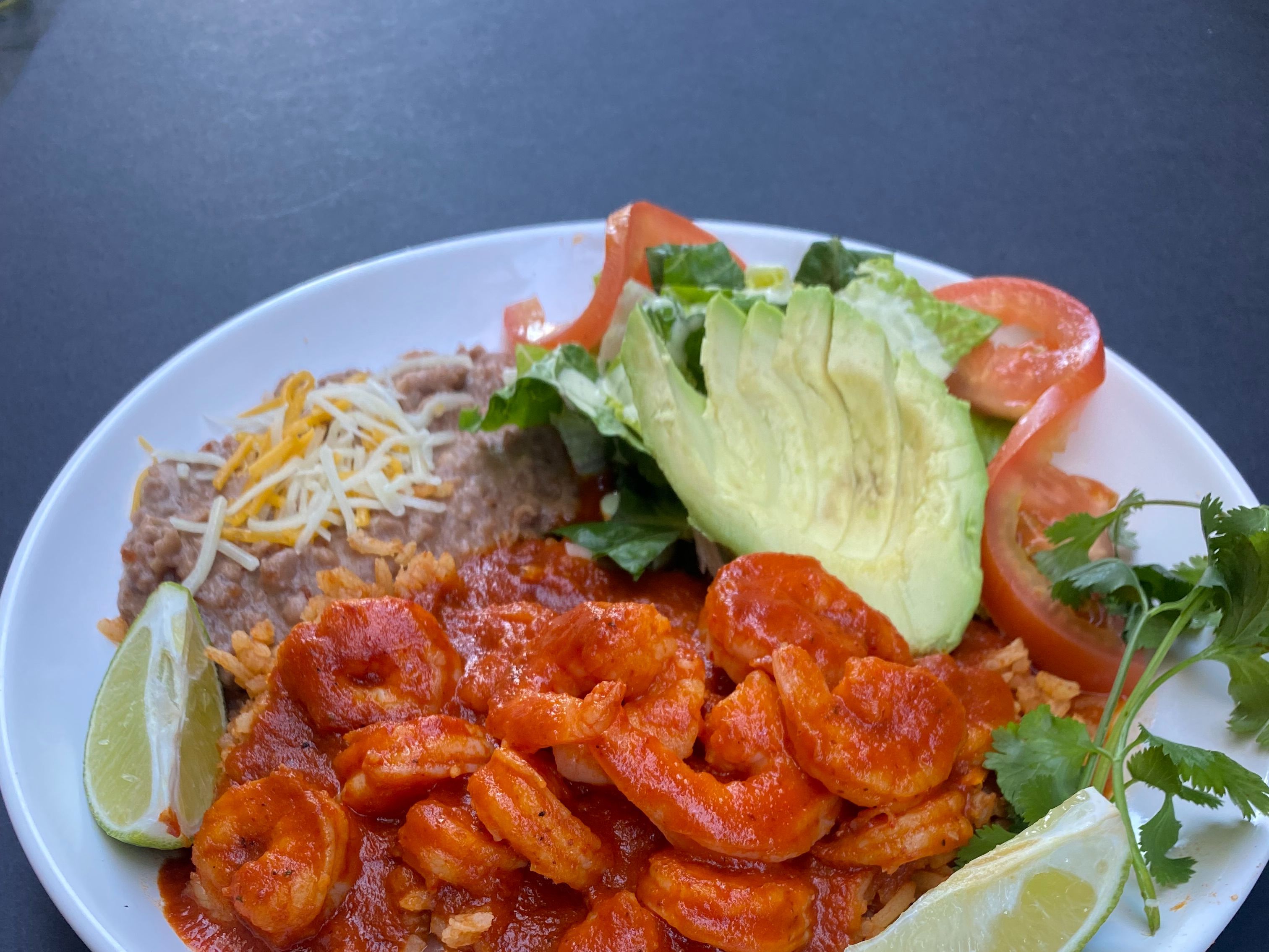 Camarones a la Diabla.