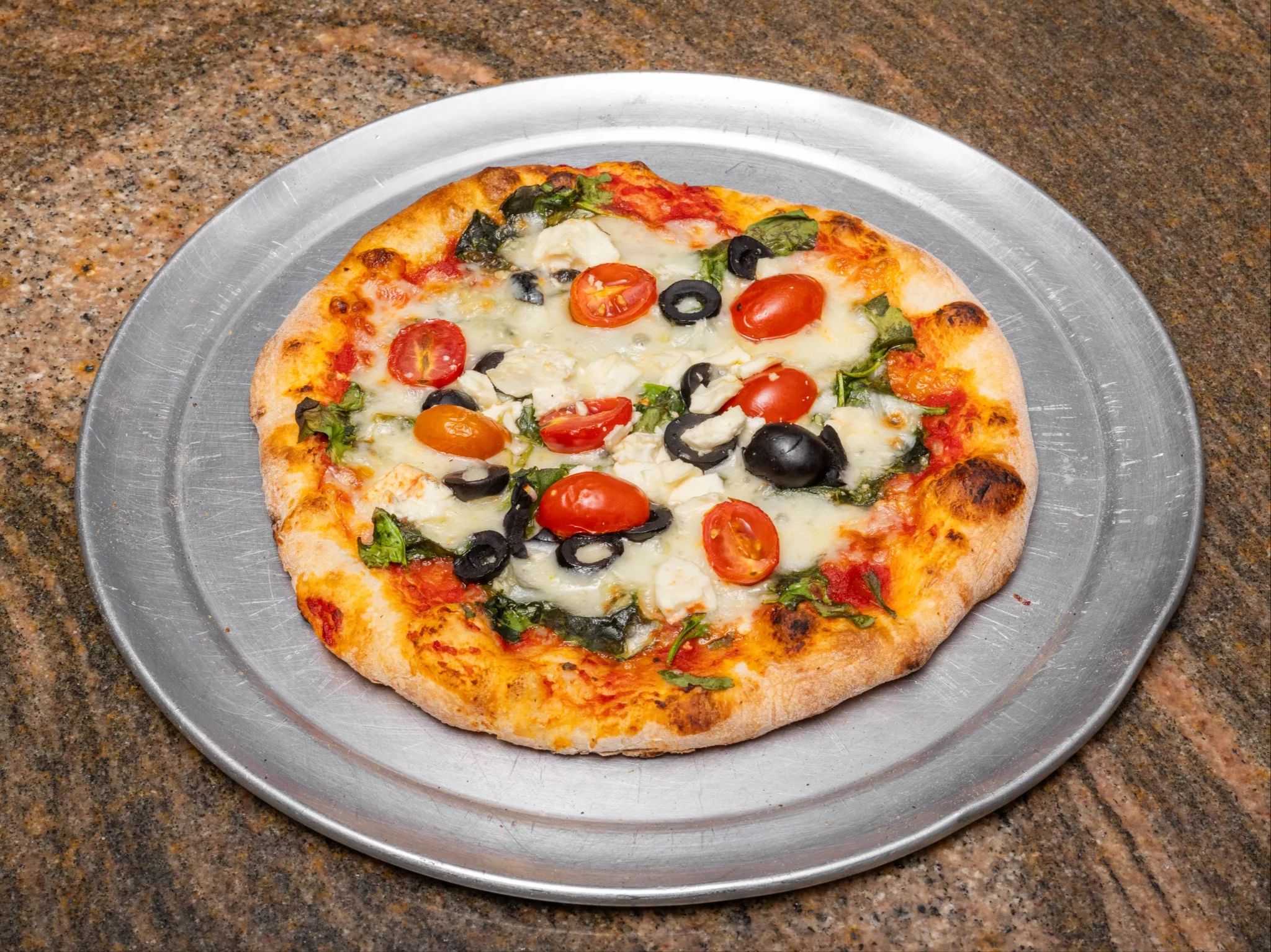 Mediterranean Pizza.