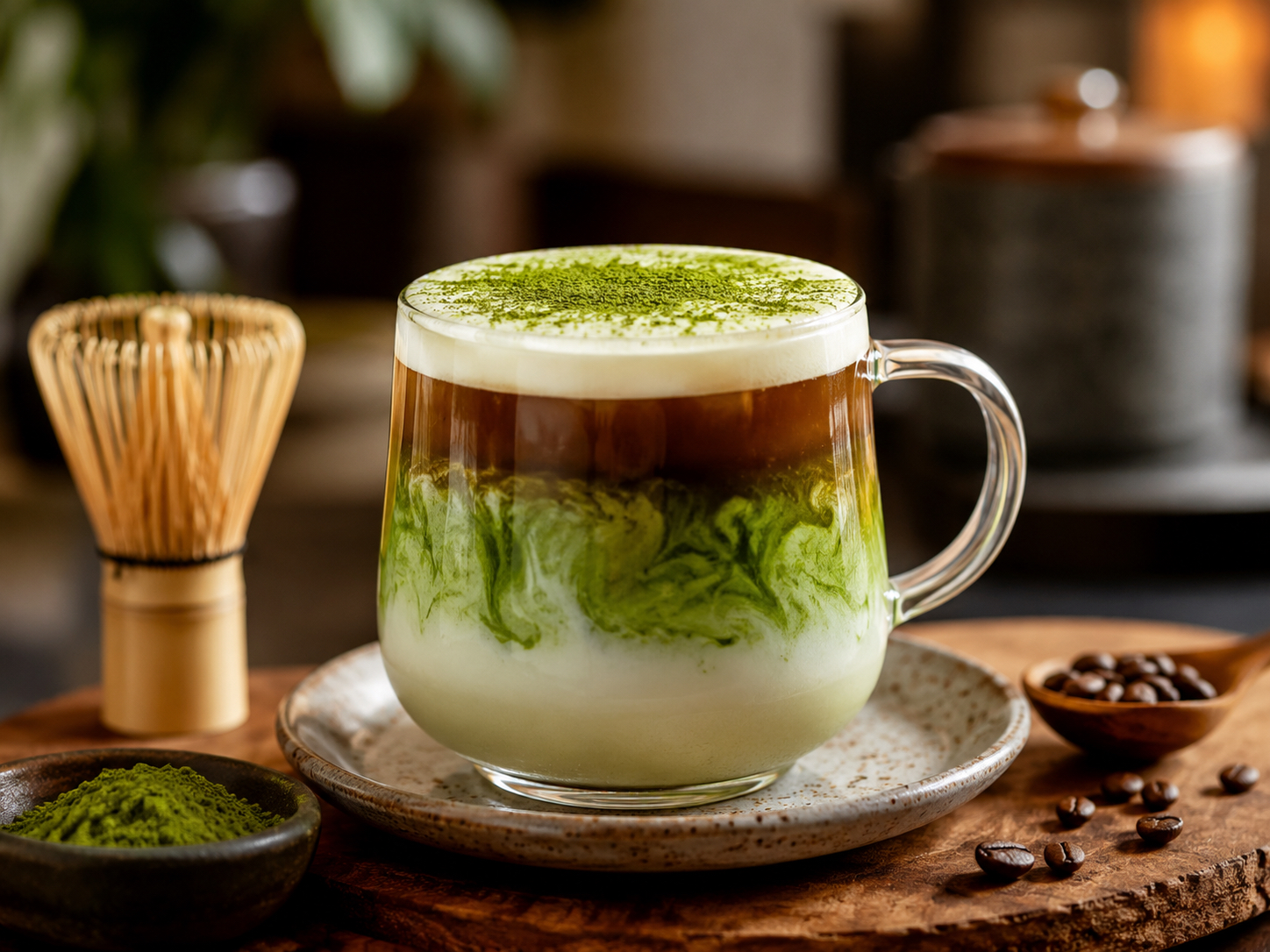 MATCHA ESPRESSO LATTE