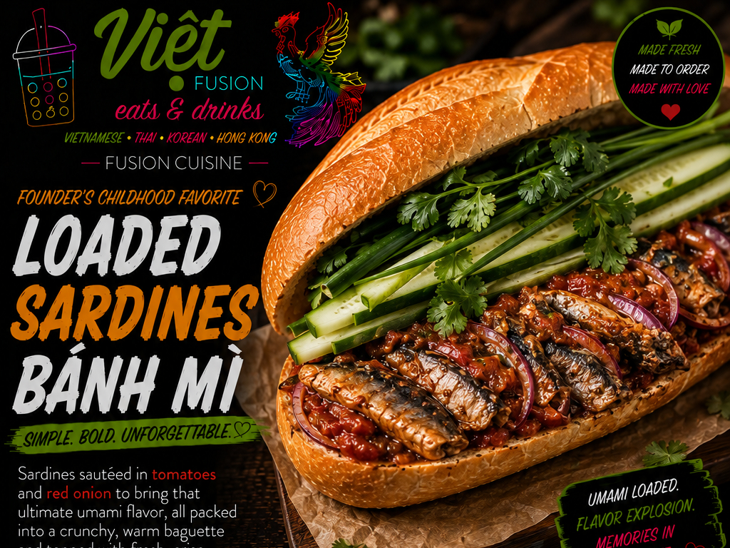 B9. Loaded Sardines.