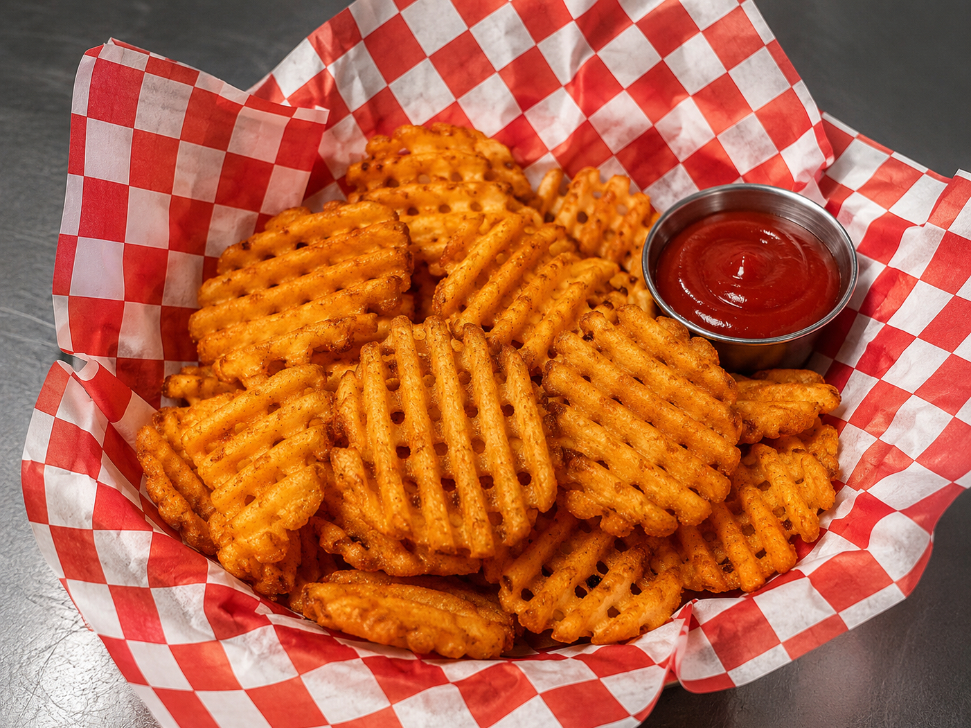 Waffle Fries.