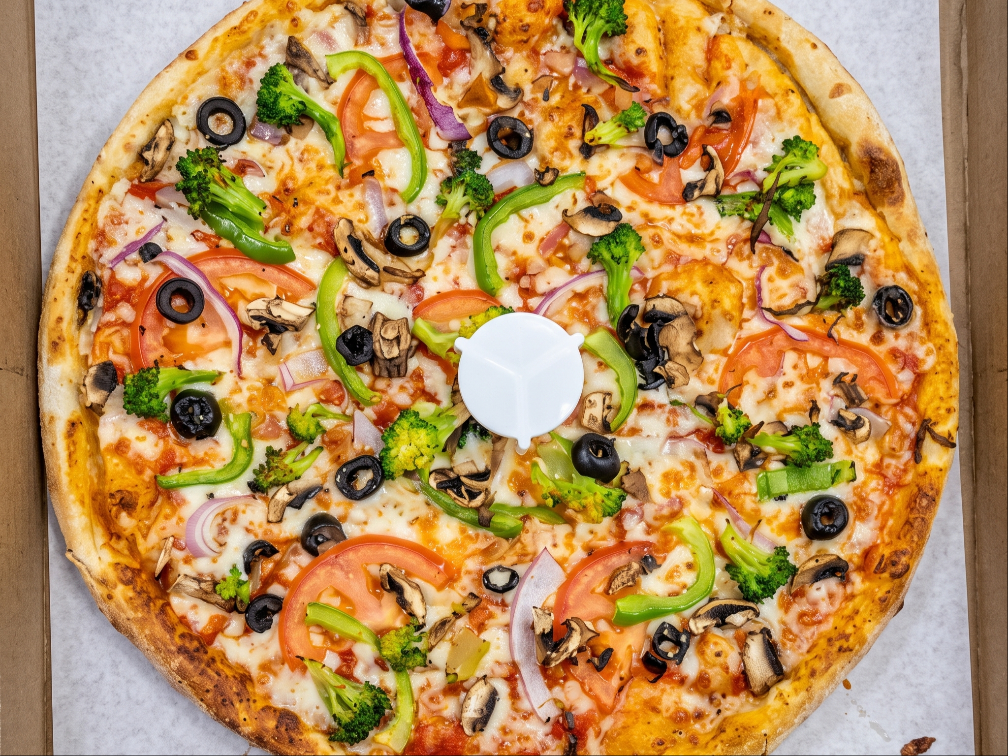 Sm Veggie Pizza.