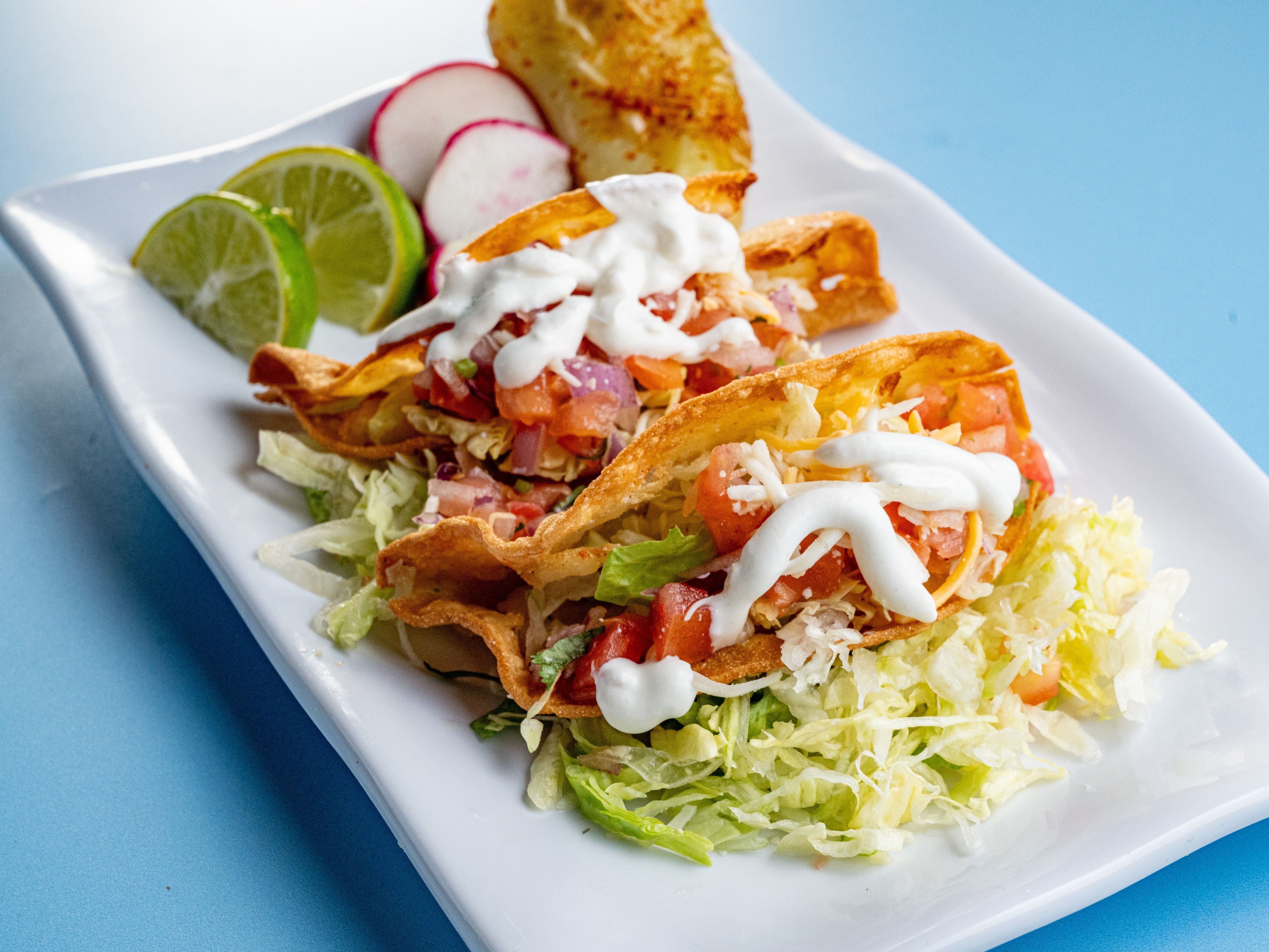 #9.Hard Shell Potato Taco & Cheese