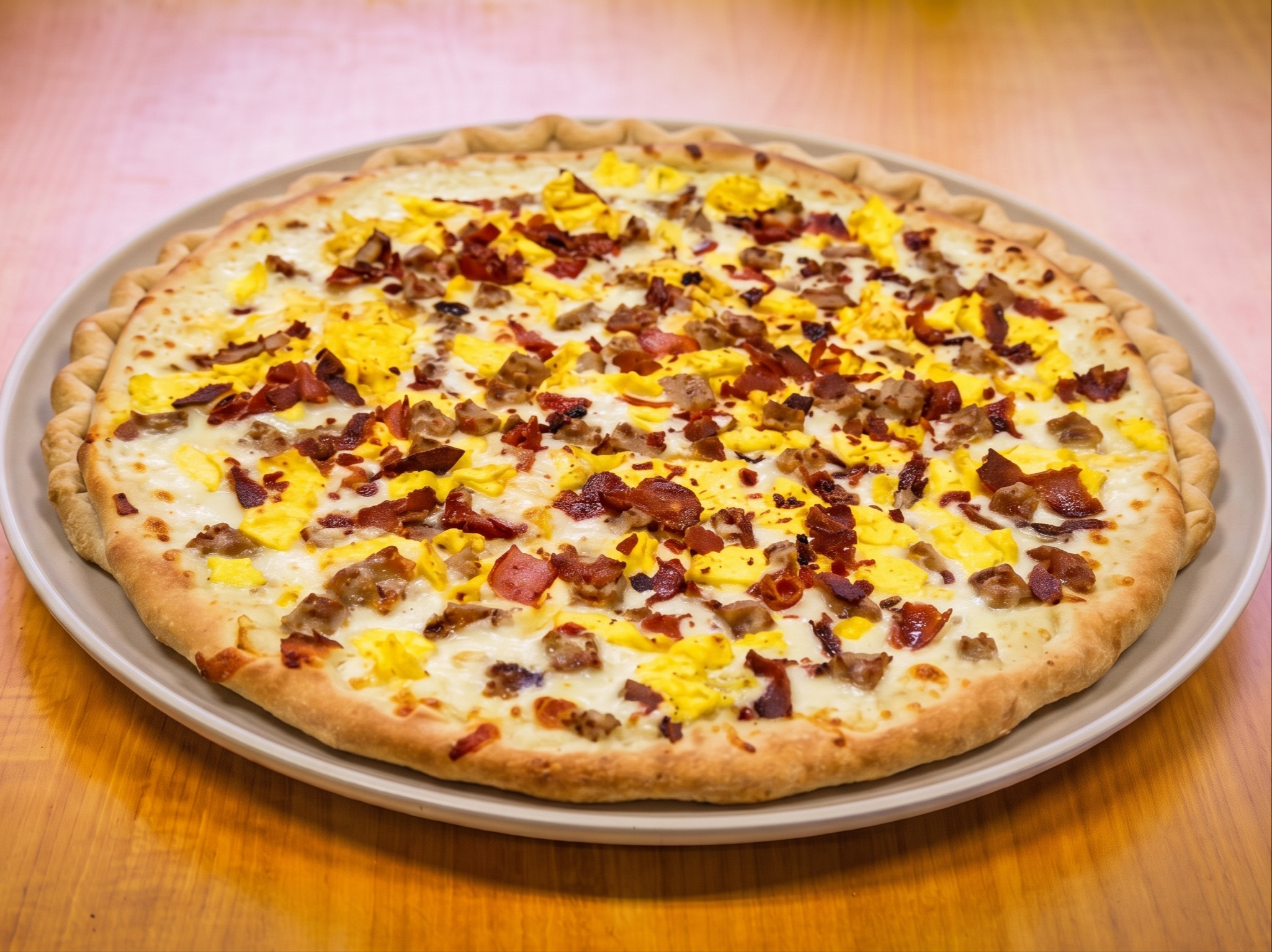 Standard Breakfast Pizza