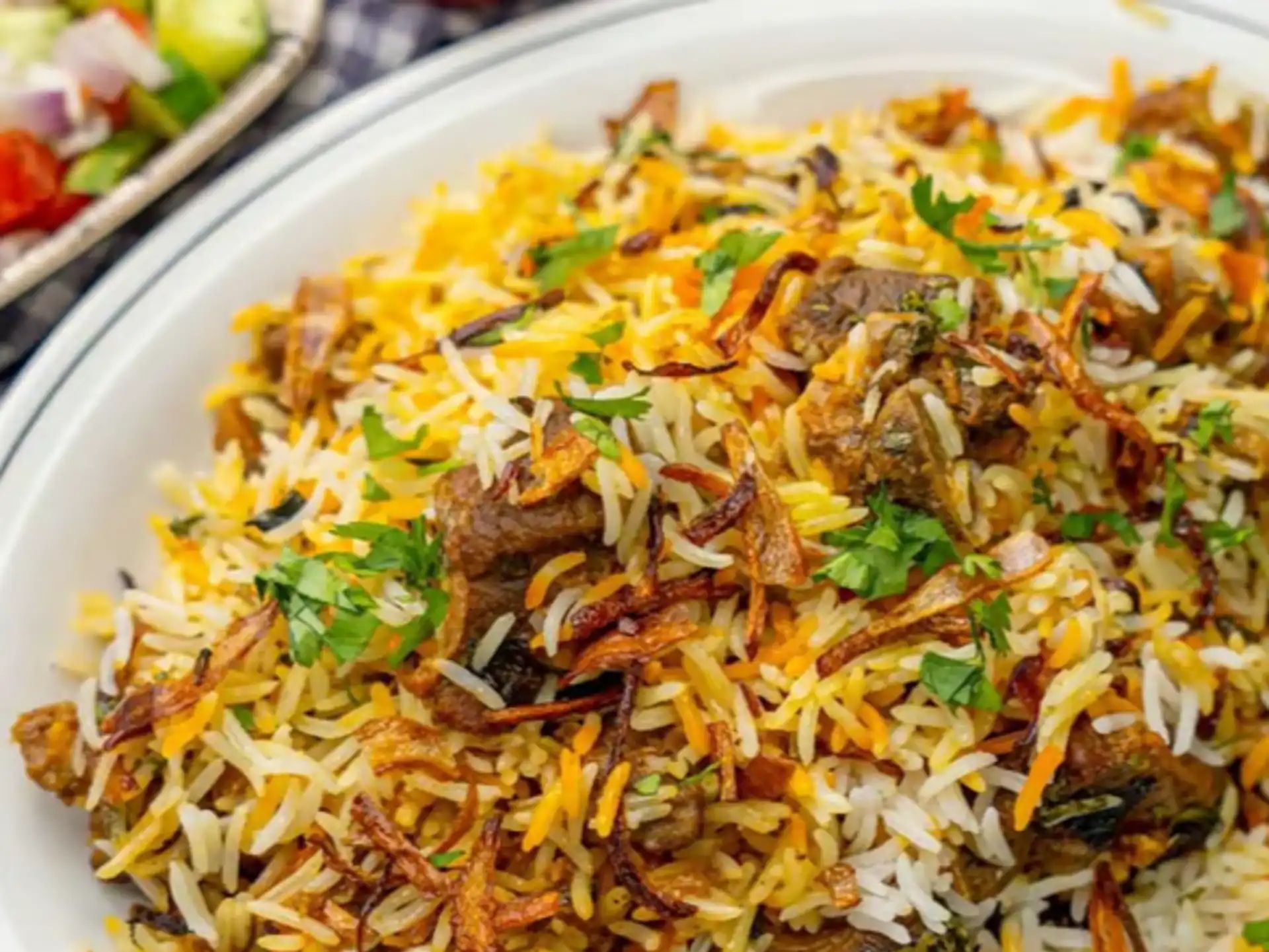 Goat Dum Biryani