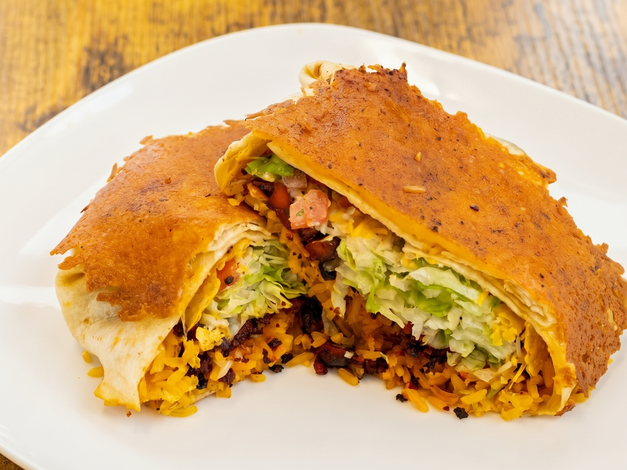 Steak Crunch Wrap.