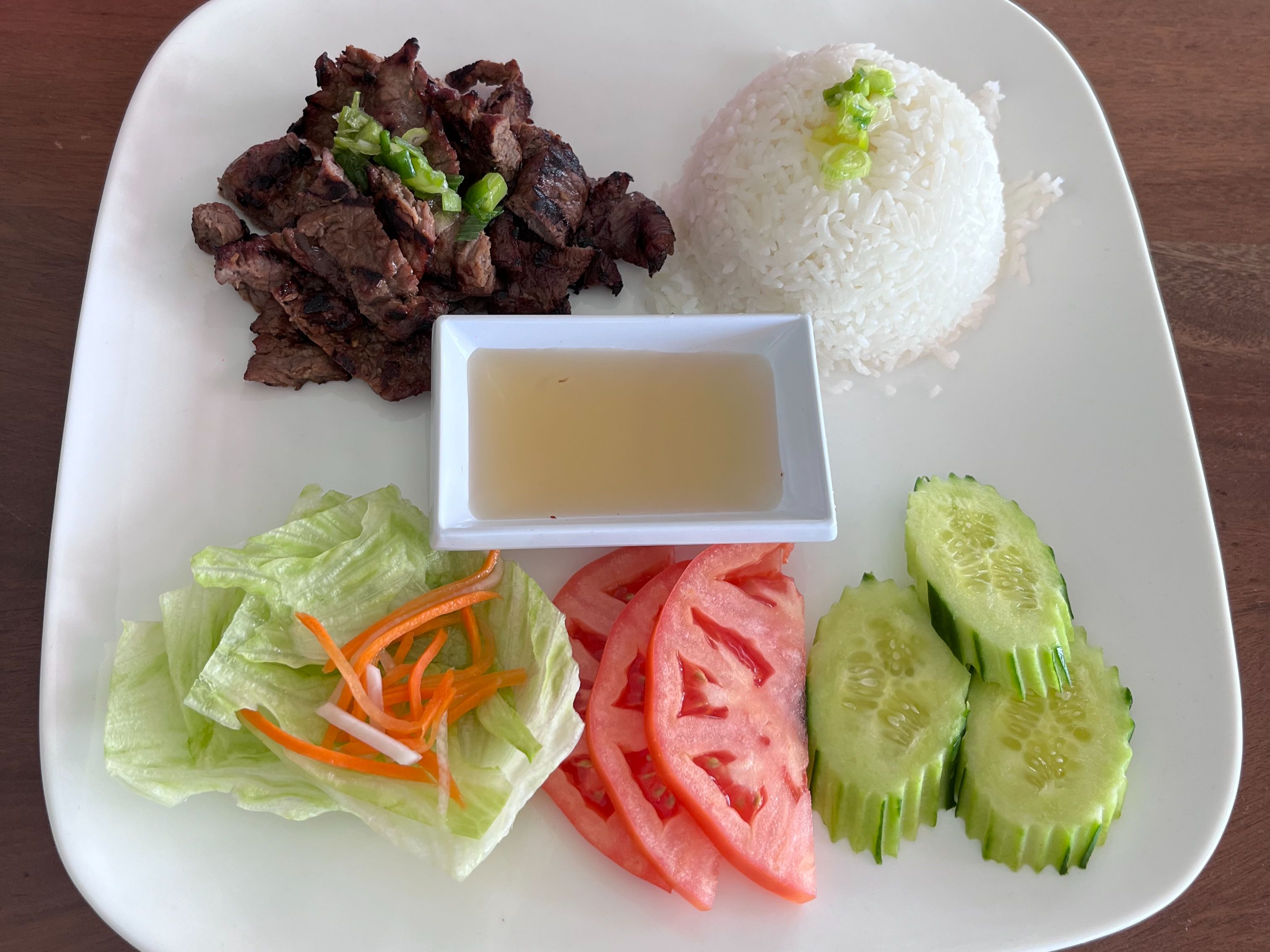 A1. Rice Plate - Grill Beef.