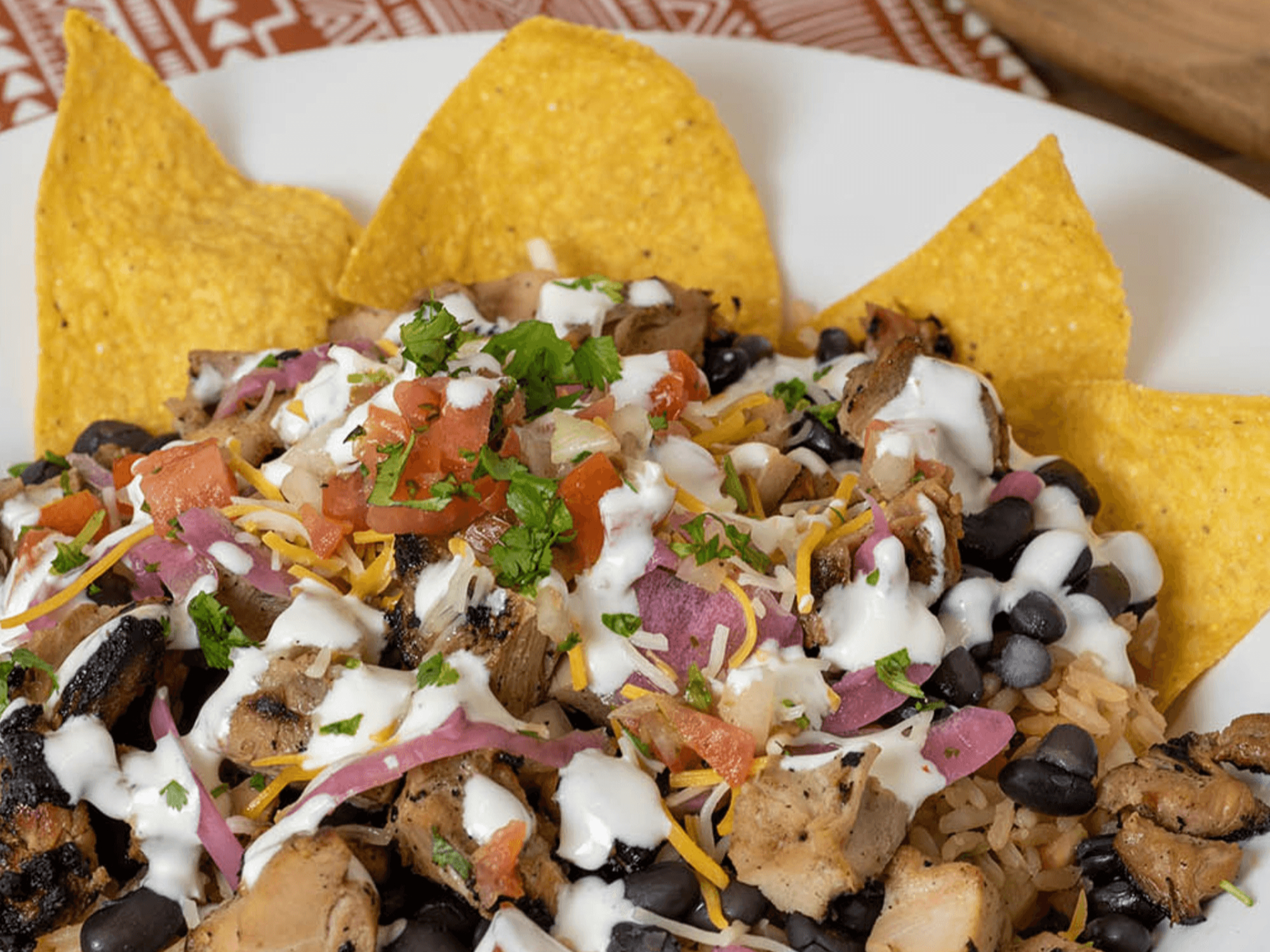 Chicken Bowl Burrito