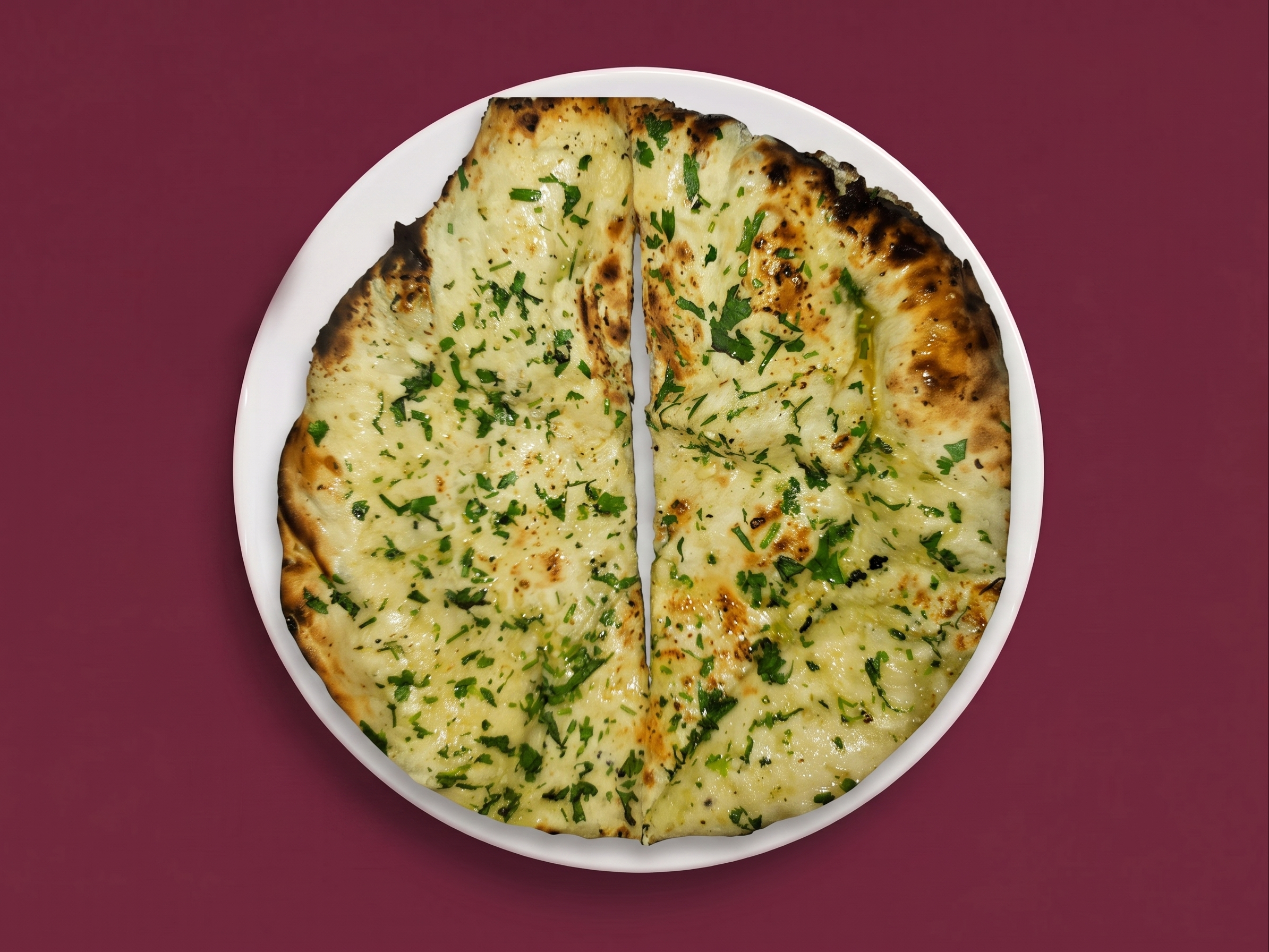 94. Garlic Naan.